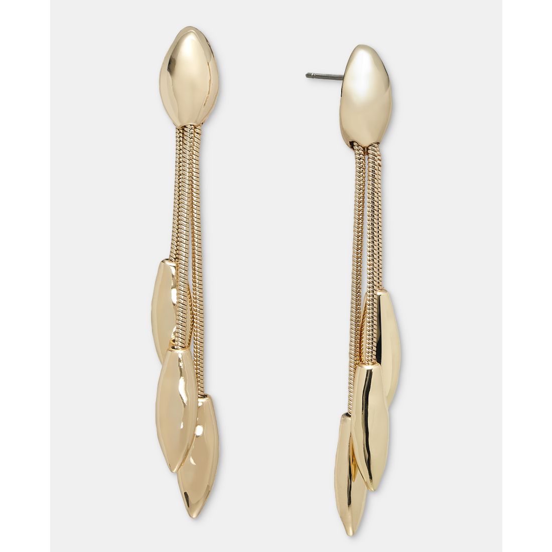 Style & Co Shaky Chain Linear Drop Earrings, Macy's Exclusive