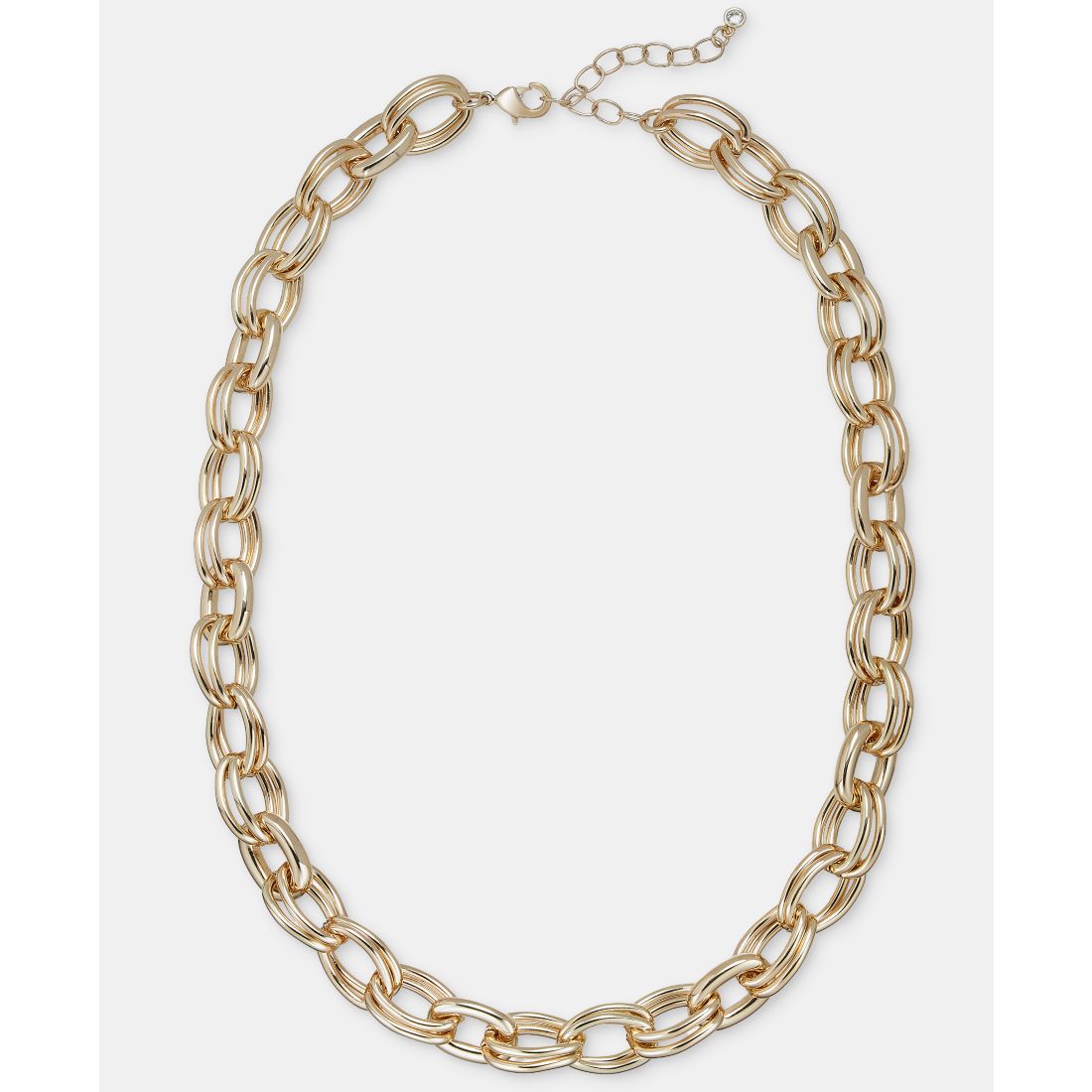 On 34th Multi-Link Statement Collar Necklace, 16" + 2" extender, Macy's Exclusive