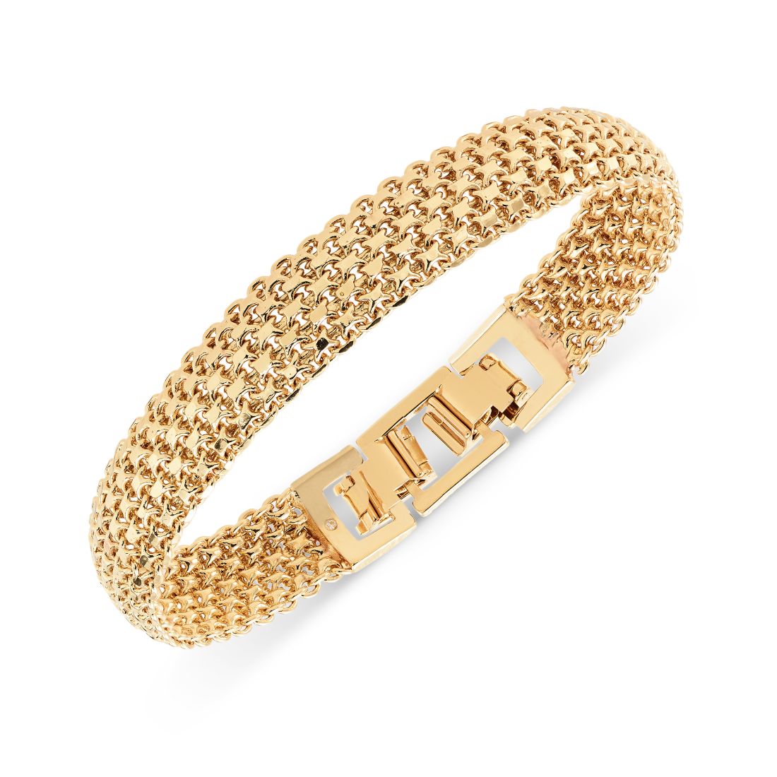 On 34th Linked Mesh Multi-Row Flex Bracelet, Created for Macy's