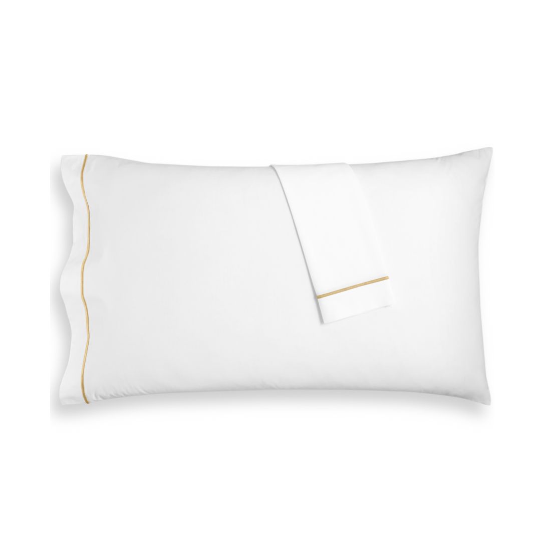 Hotel Collection Italian Percale 100% Cotton Pillowcase Pair, King, Exclusively at Macy's