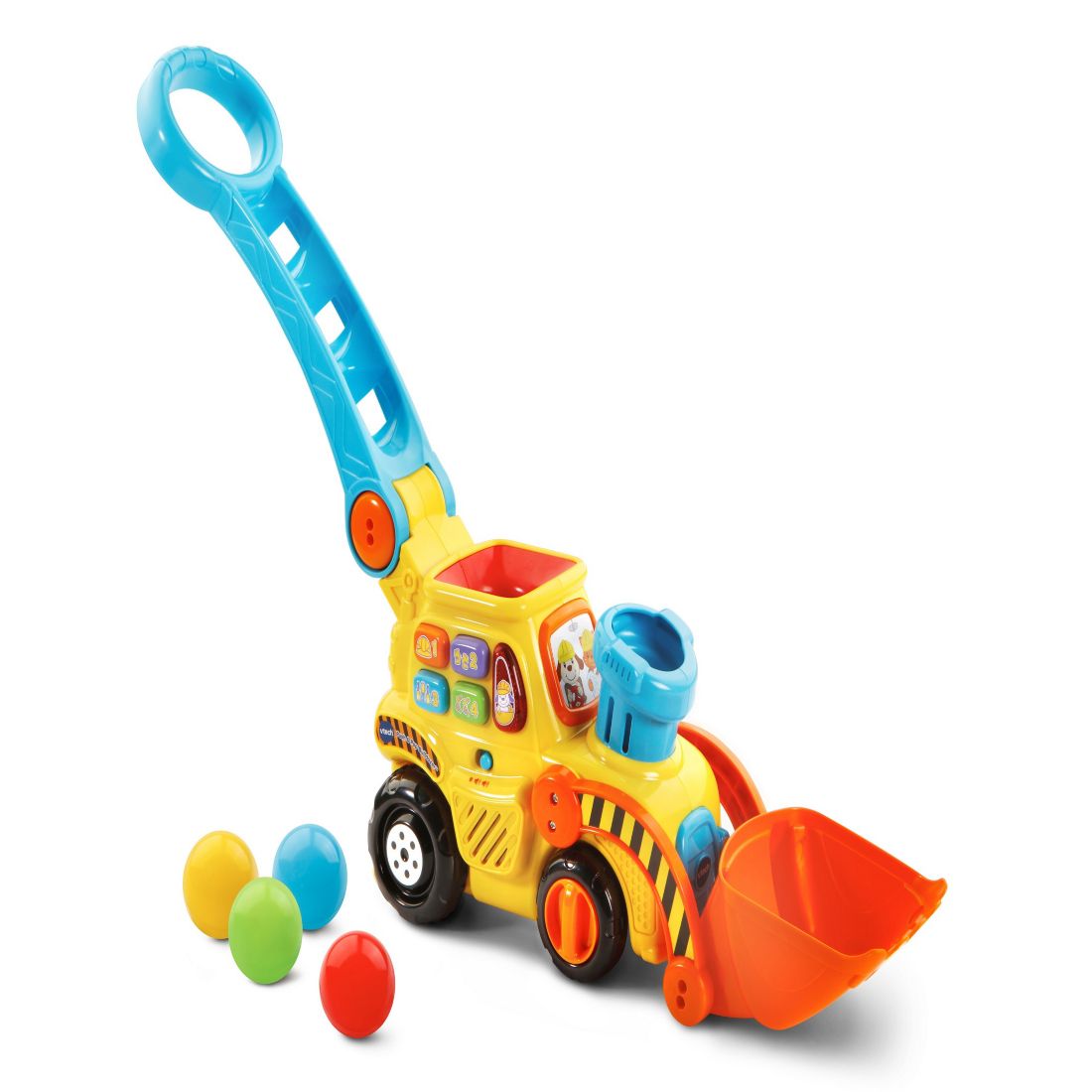 Vtech Pop-a-Balls Push Pop Bulldozer