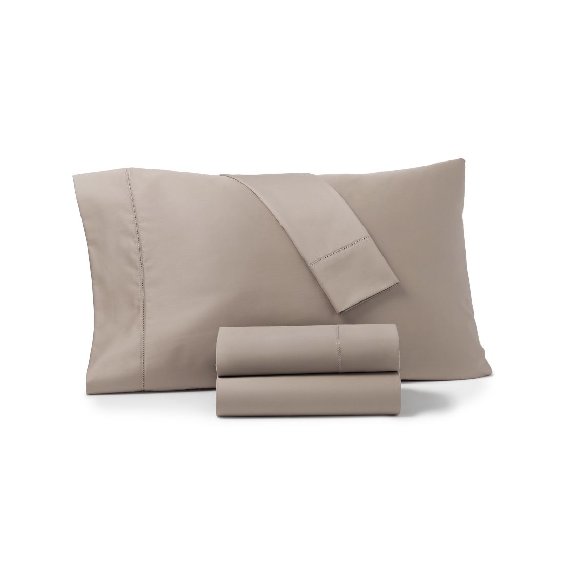 Charter Club Solid 550 Thread Count 100% Cotton 3-Pc. Sheet Set, Twin, Exclusively at Macy's