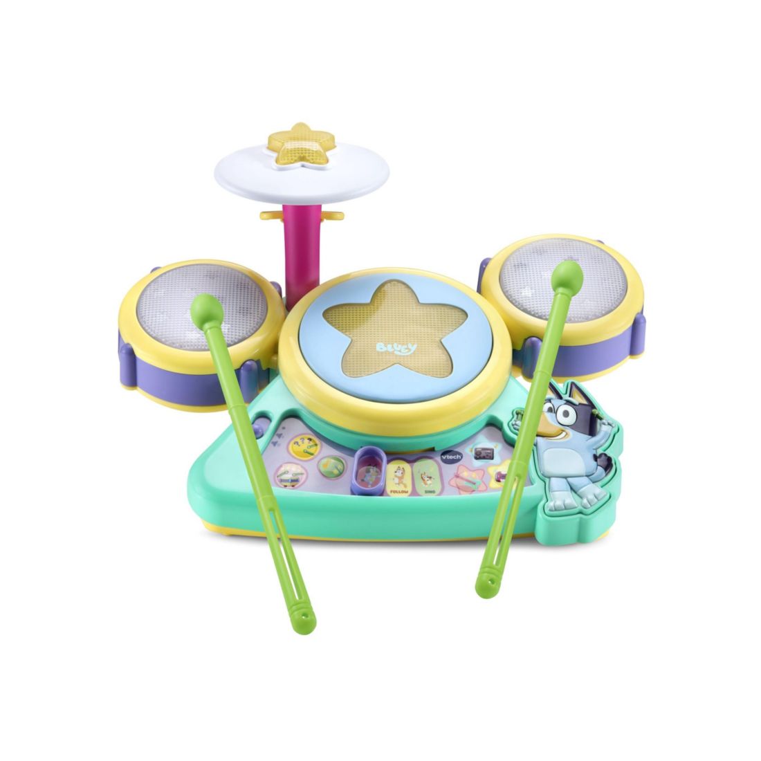 Vtech Bluey Hooray Drum Set