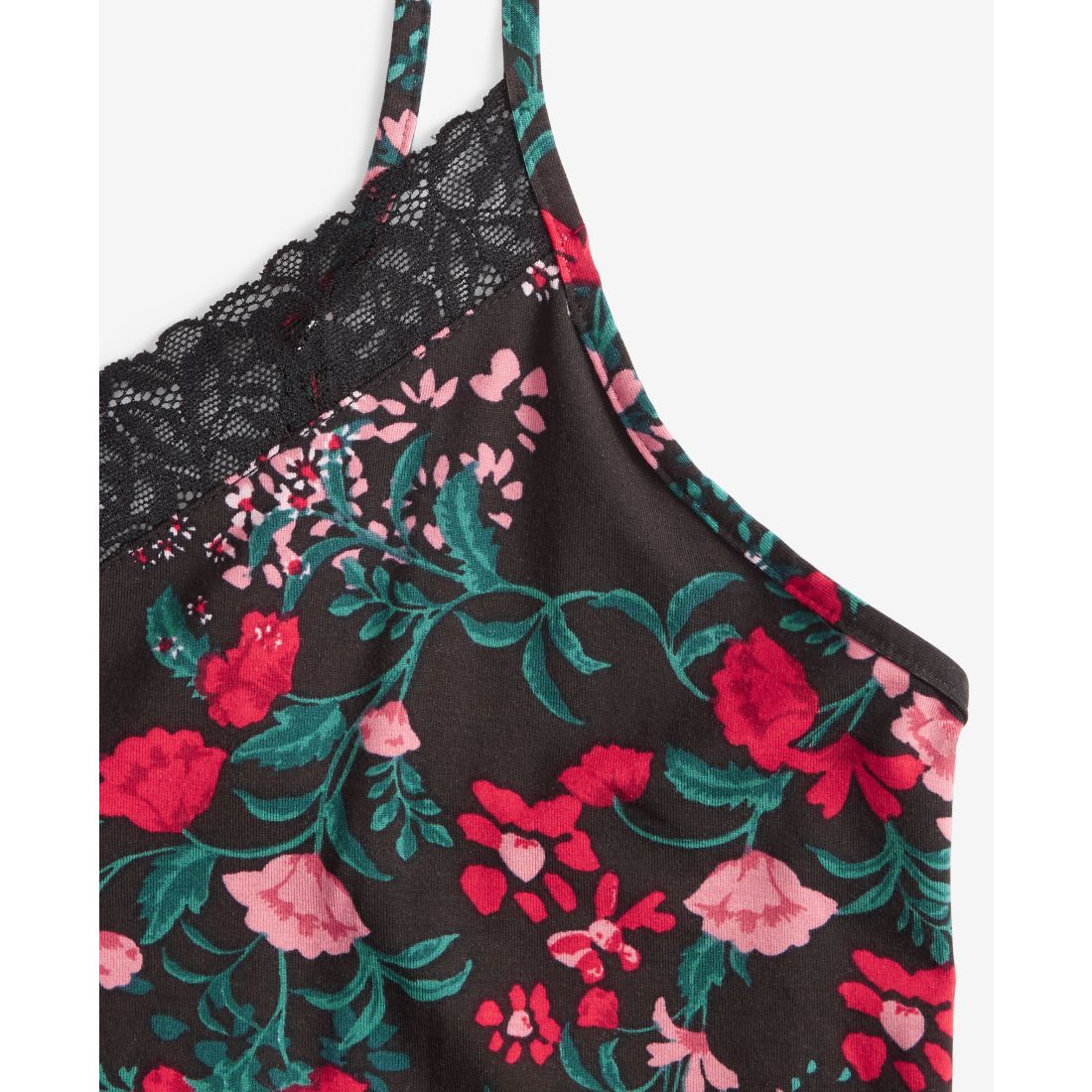 Macy*s State of Day Women's Lace-Trim Camisole Pajama Set