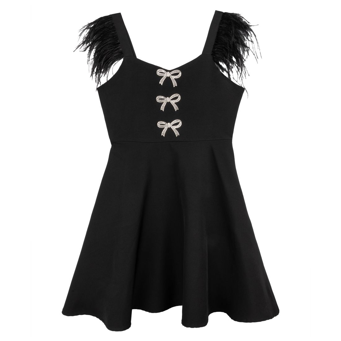 Macys feather dress best sale