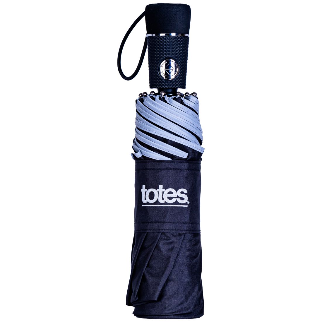 Totes Auto Open and Close Vented Folding Umbrella