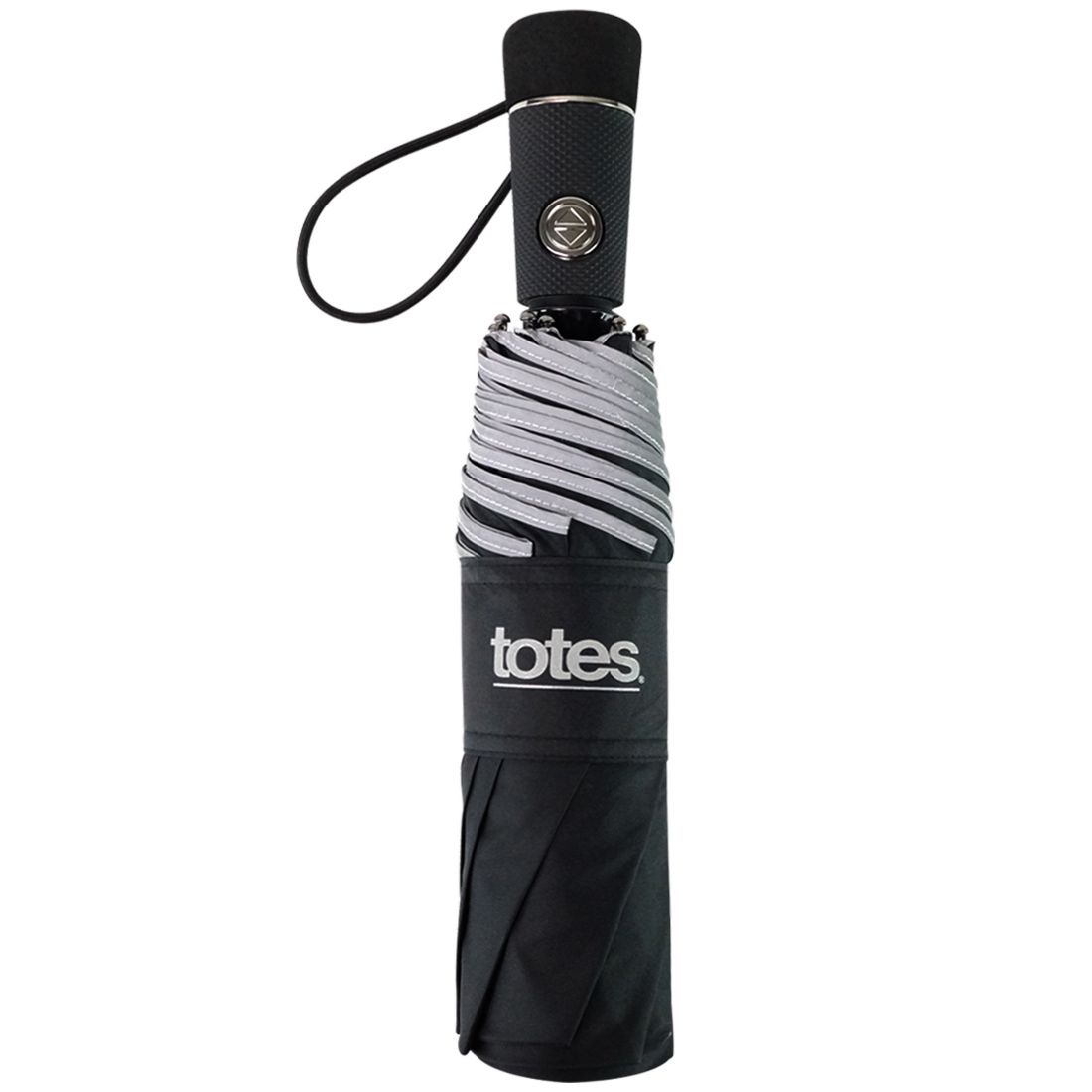 Totes Titan Auto Open and Close Vented Folding Umbrella