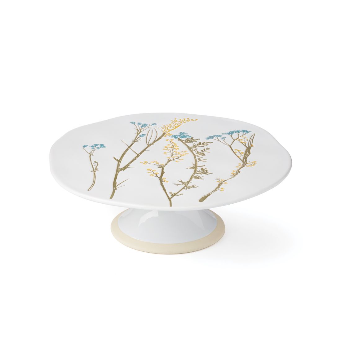 Lenox Wildflowers Cake Plate