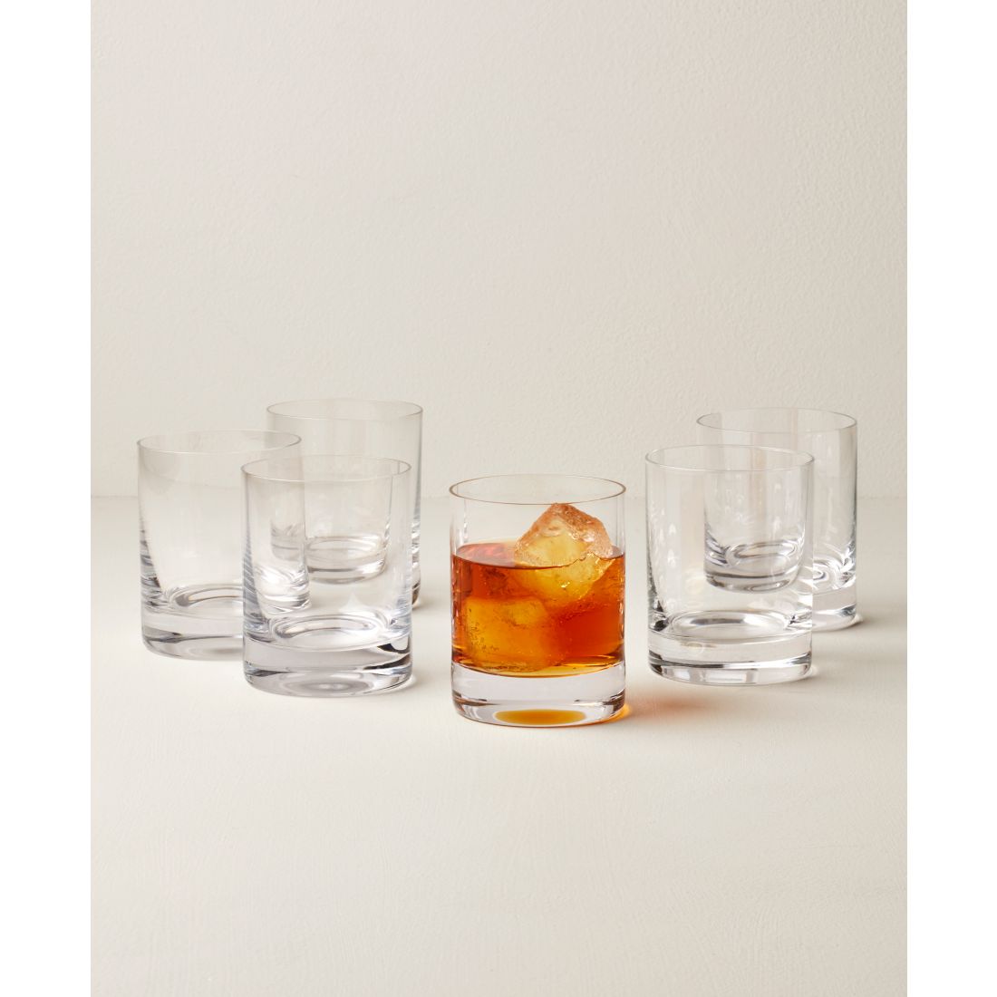 Lenox Tuscany Classics Cylinder Double Old Fashioned Glasses, Set Of 6
