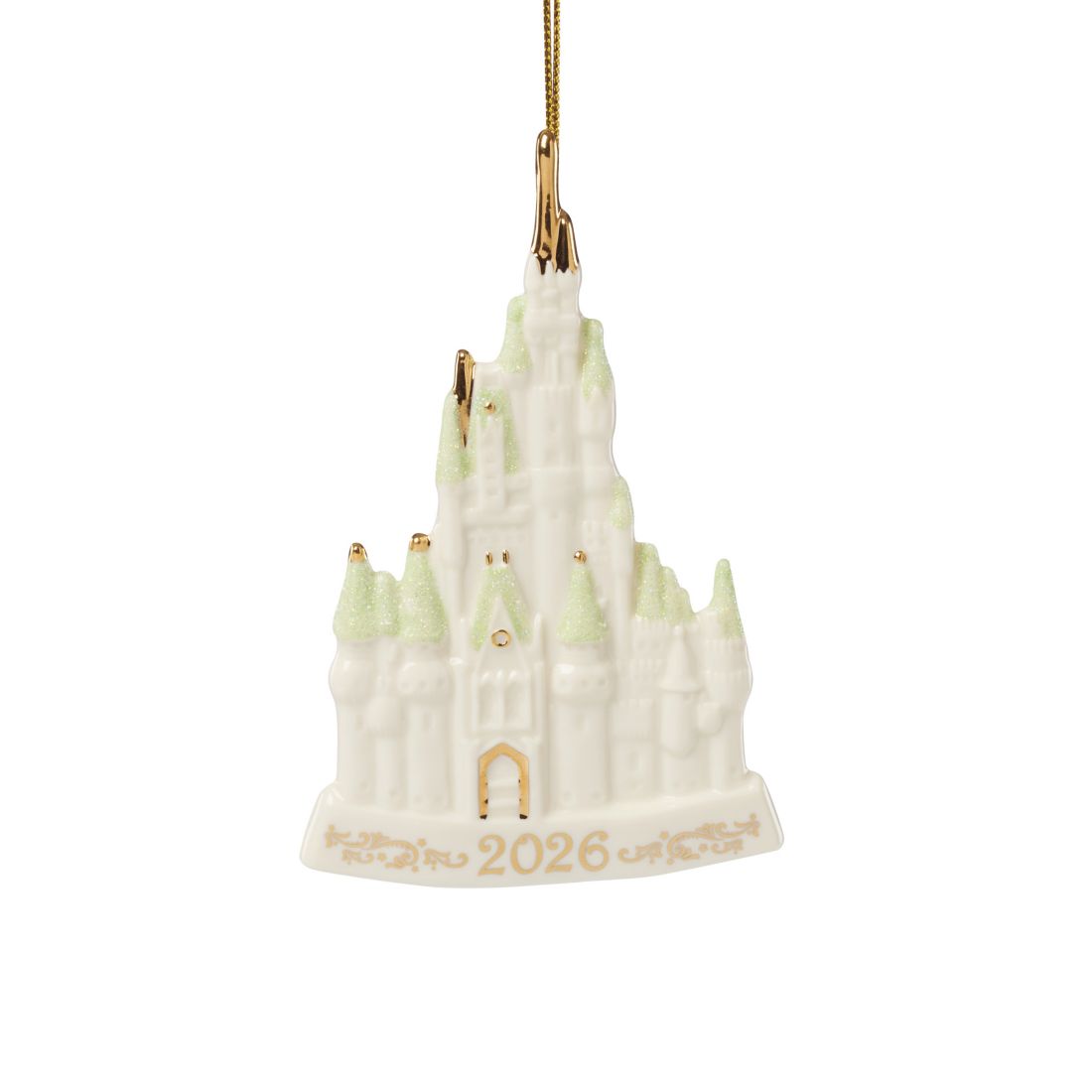 Lenox 2026 Dated Cinderella's Castle Ornament