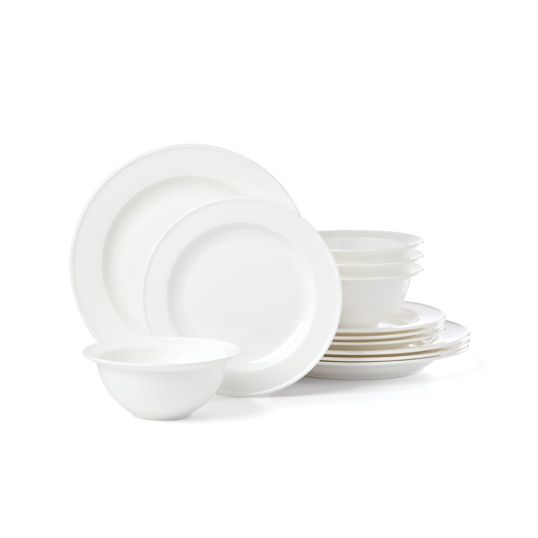 Lenox Studio 1414 Rimmed 12-Pc. Dinnerware Set, Service For 4