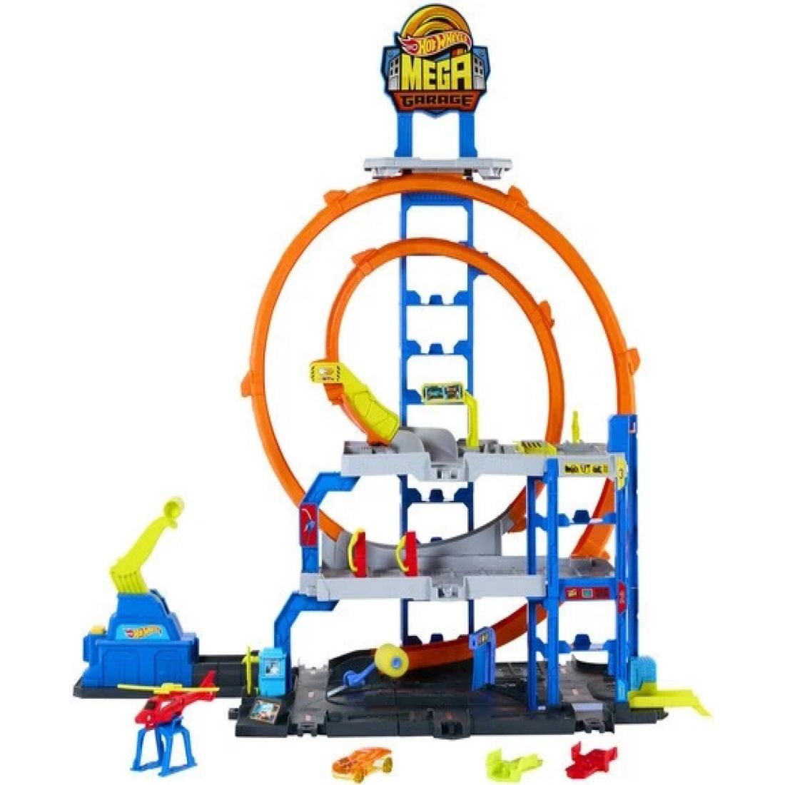 Hot Wheels Mega Loop Garage Playset