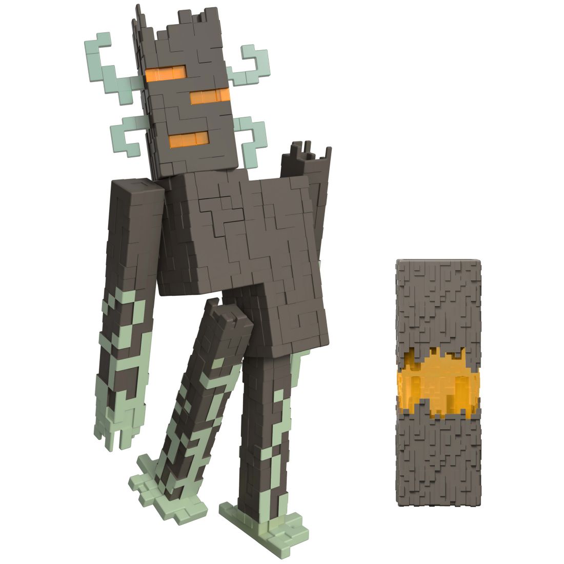 Minecraft The Creaking 8" Action Figure with Interactive Lights, Sounds & Accessory