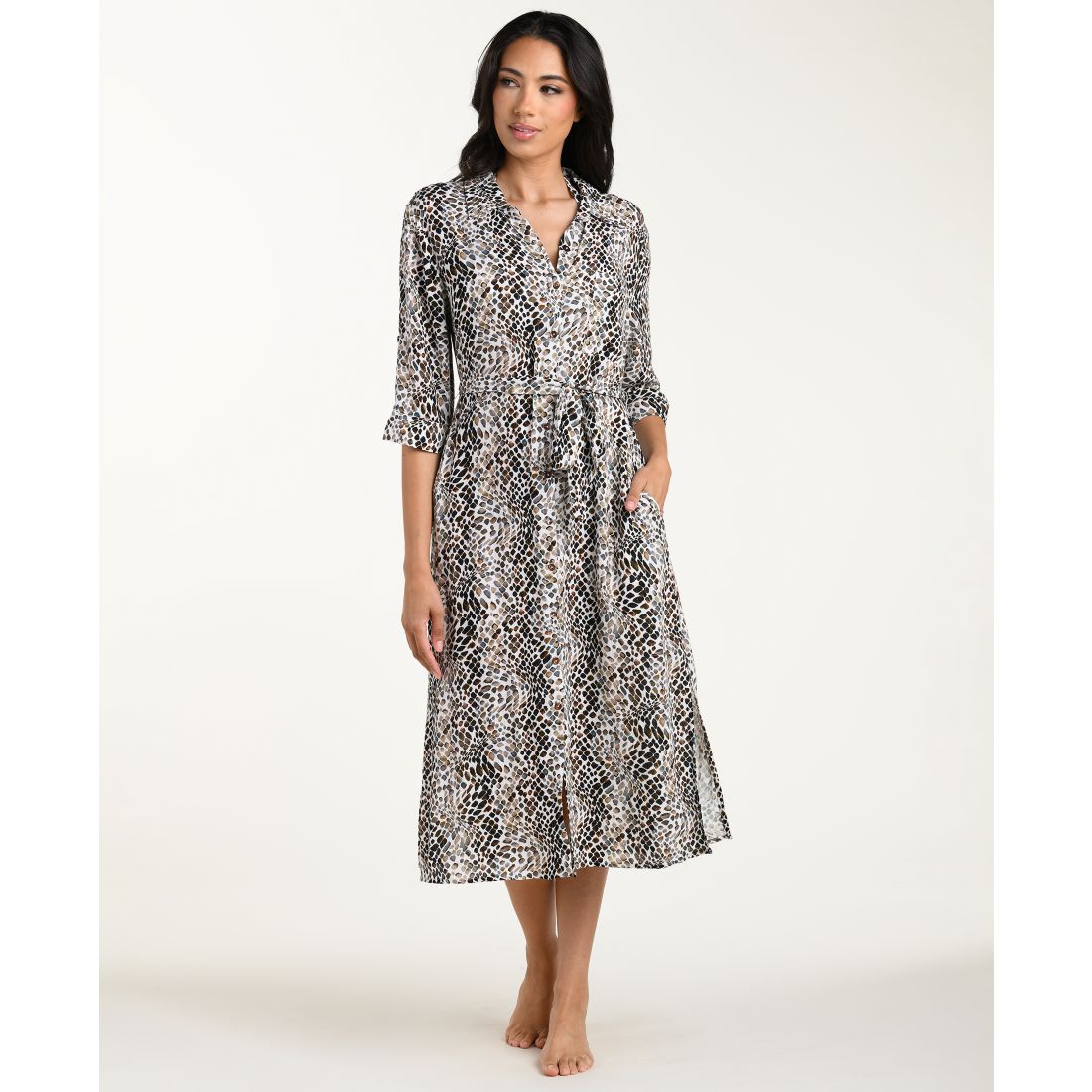 Macy*s La Blanca Women's Wild Whispers Long-Sleeve Cover-Up Swim Shirt Dress available now at Ocean County Mall Macy*s La Blanca Women's Wild Whispers Long-Sleeve Cover-Up Swim Shirt Dress available now at Ocean County Mall