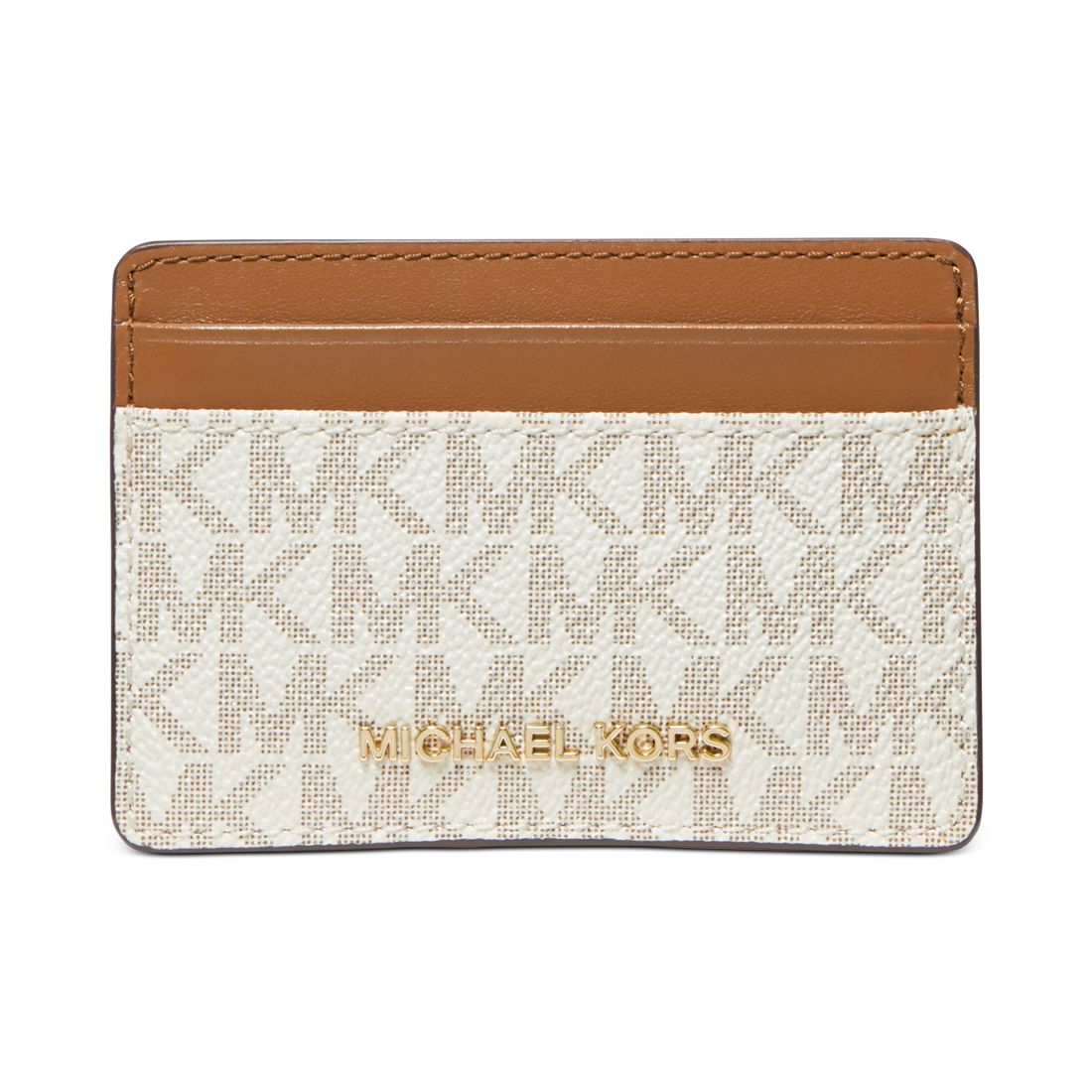 Michael Kors Logo Jet Set Card Holder