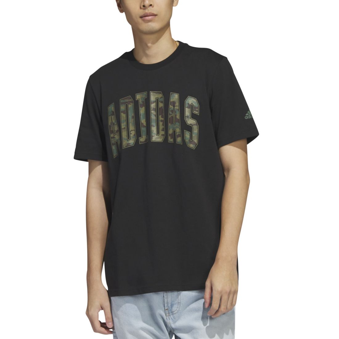 Adidas camo logo t shirt online