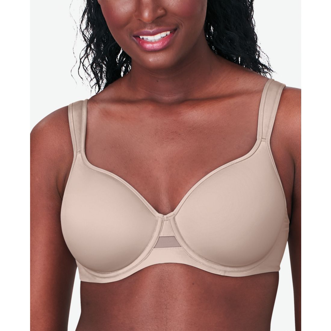 Bali Women's One Smooth U Ultra Light Minimizer Underwire Bra DF3490