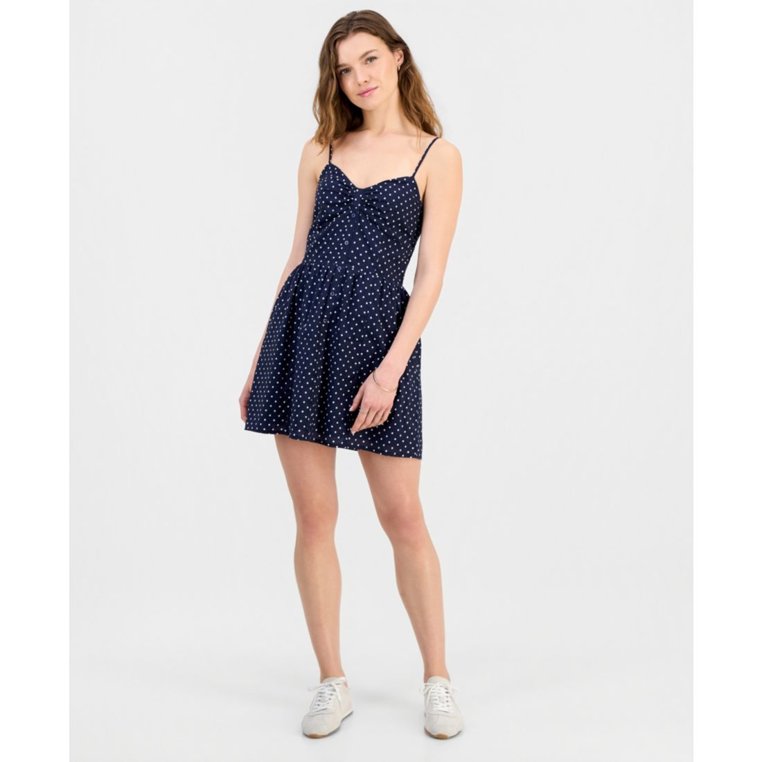 Sincerely Jules Juniors' Button-Front Mini Dress