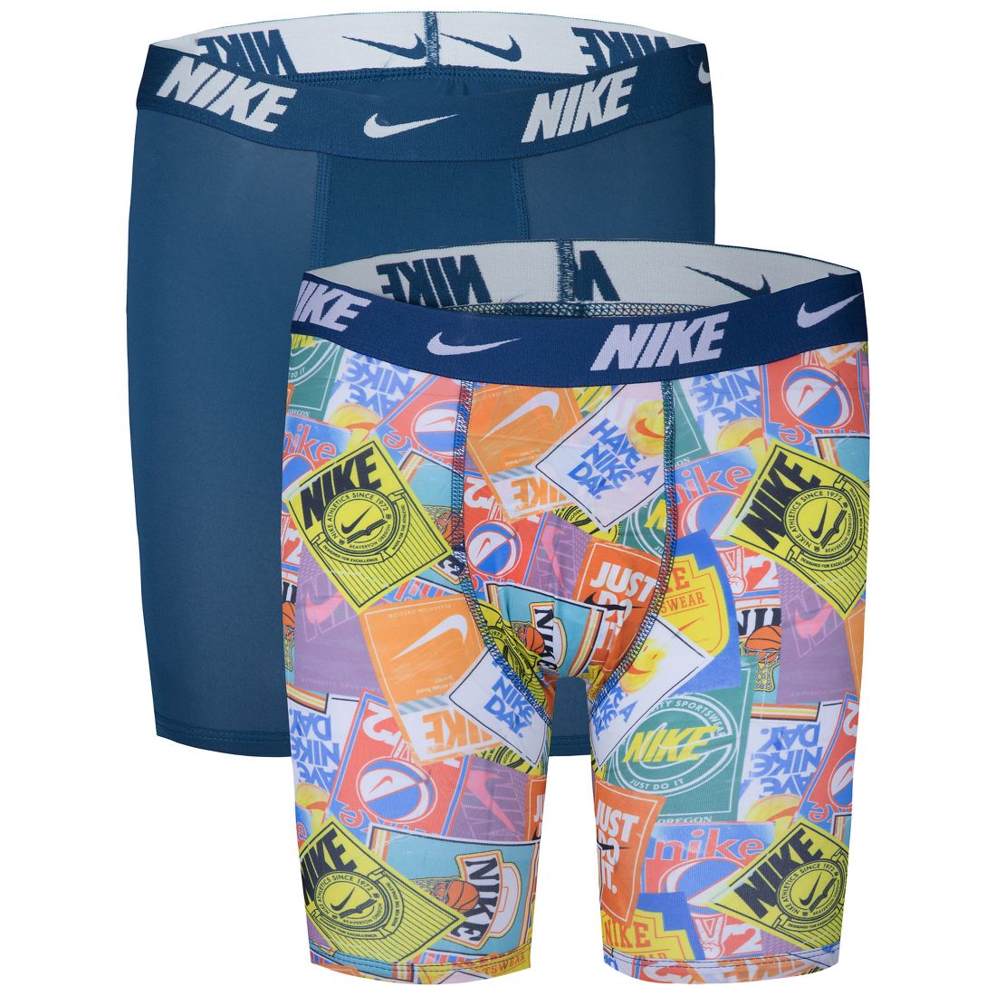 Nike Boys' 8-20 Long Boxer Briefs, 2-Pack