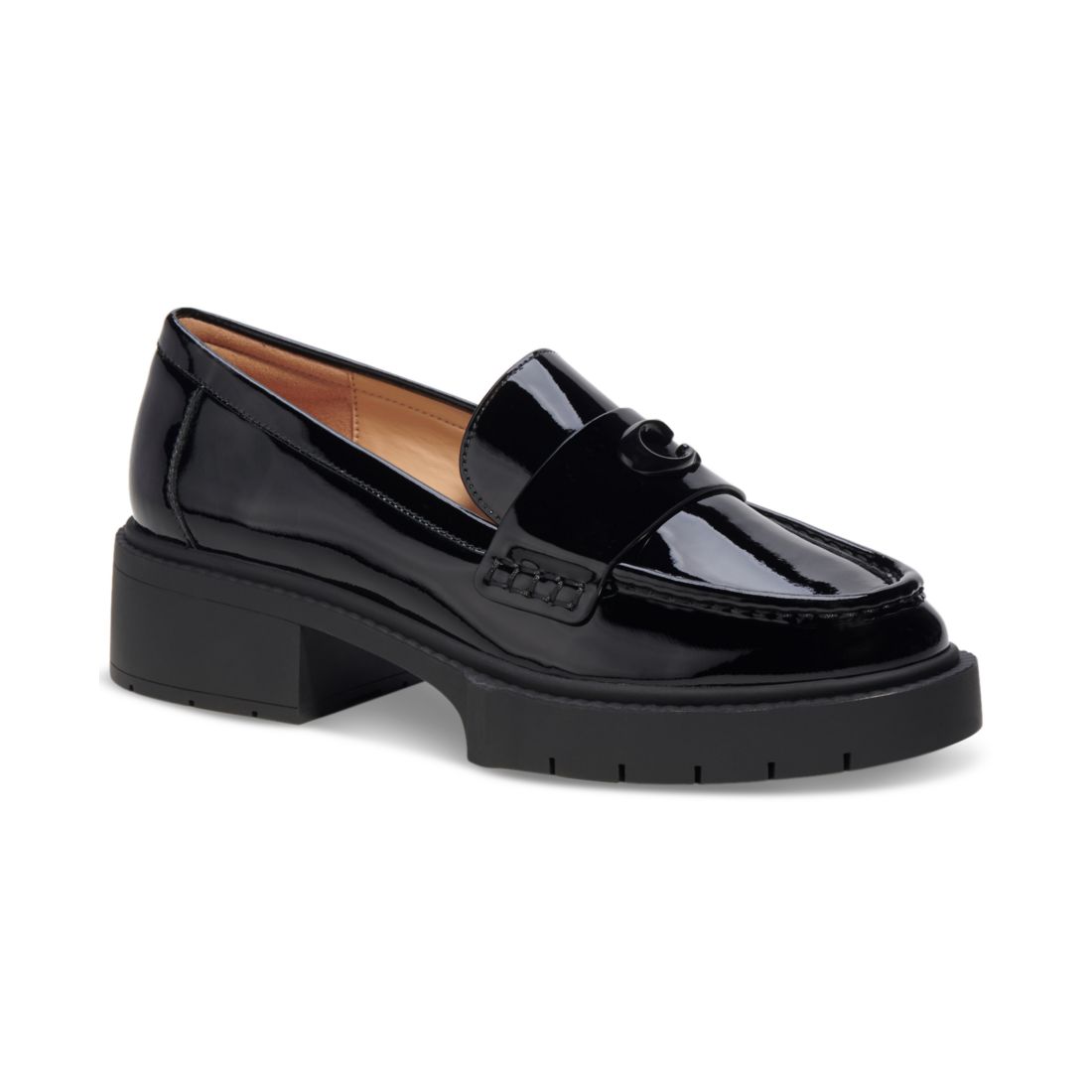 Coach Women's Leah Platform Lug Sole Loafers