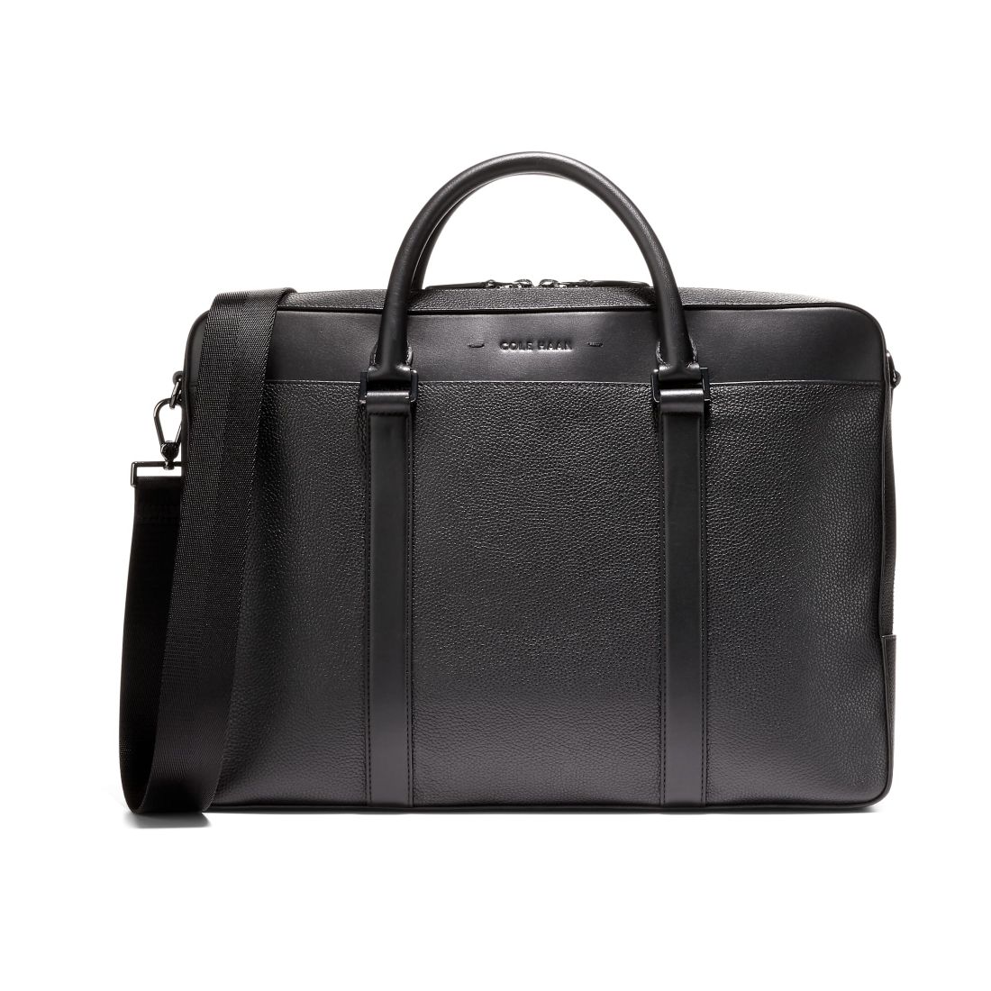 Cole Haan Triboro Medium Leather Briefcase Bag