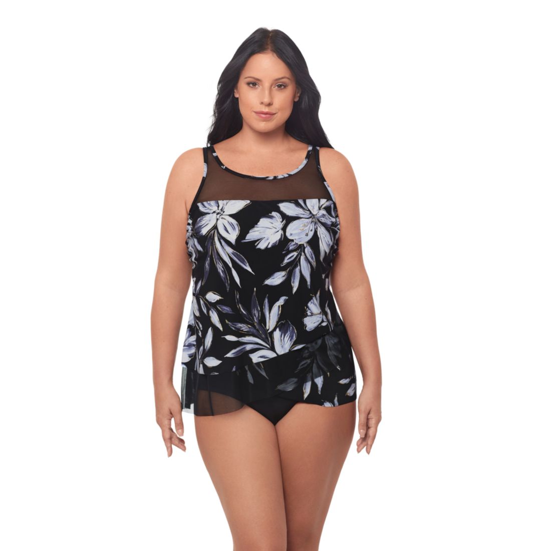 Miraclesuit Plus Size Mirage Tankini Top