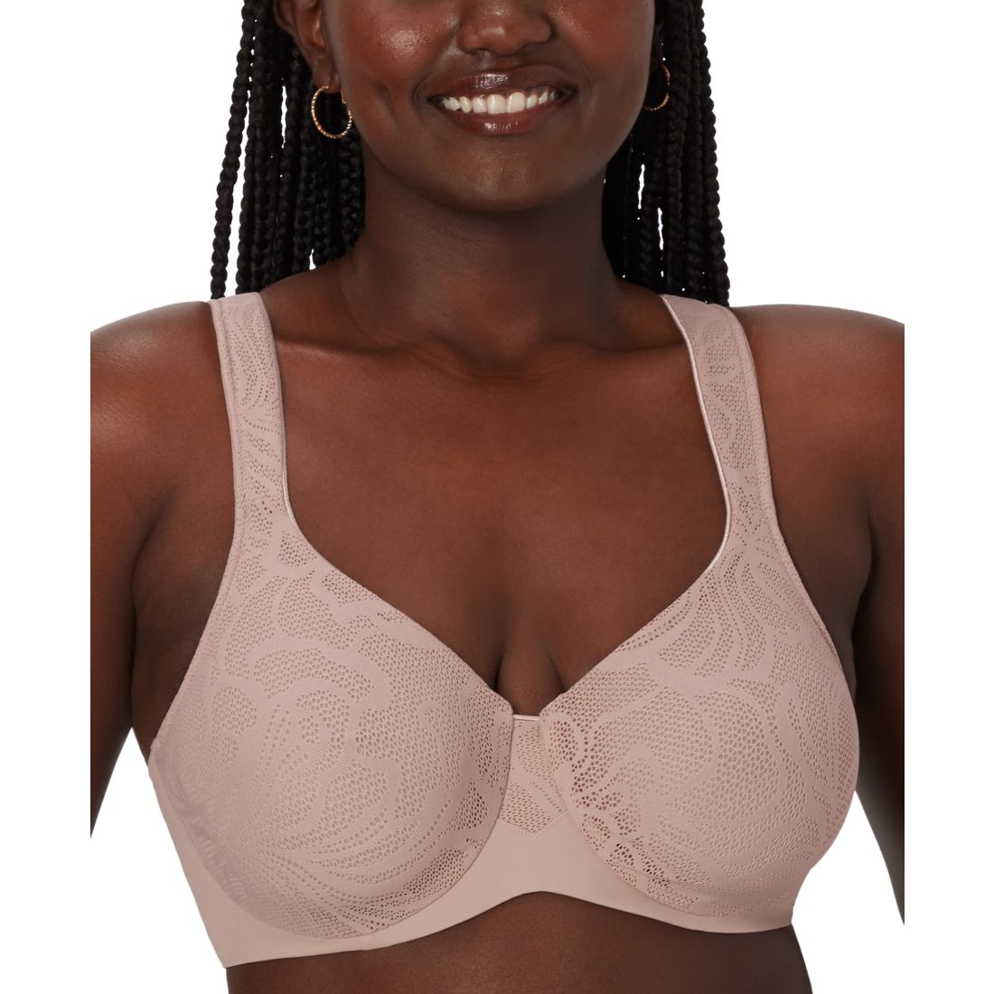 Bali Women's Coolest Smoothing Underwire Minimizer Bra DF4584