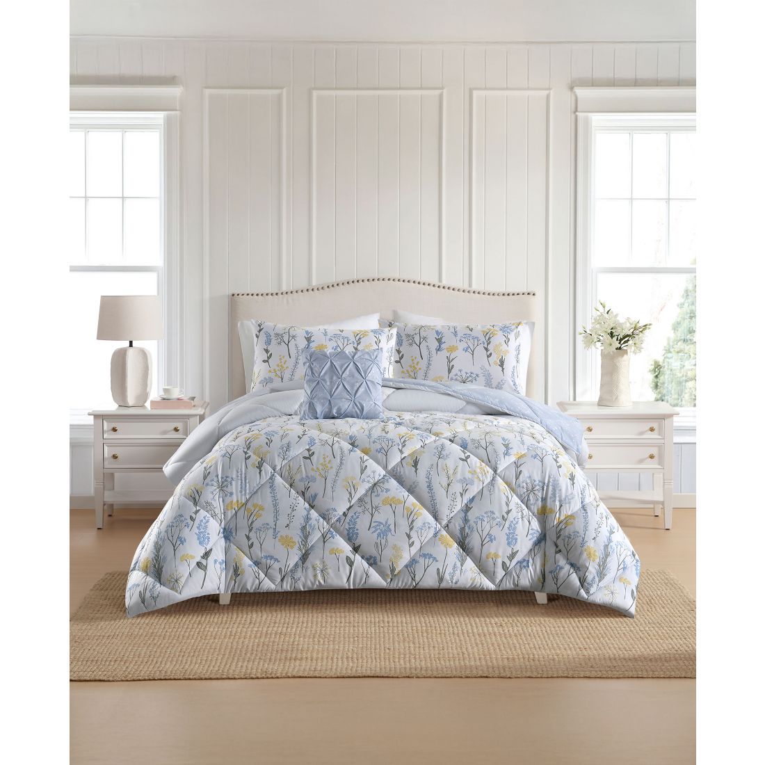 Lenox Wildflower 4-Piece Comforter Set, King