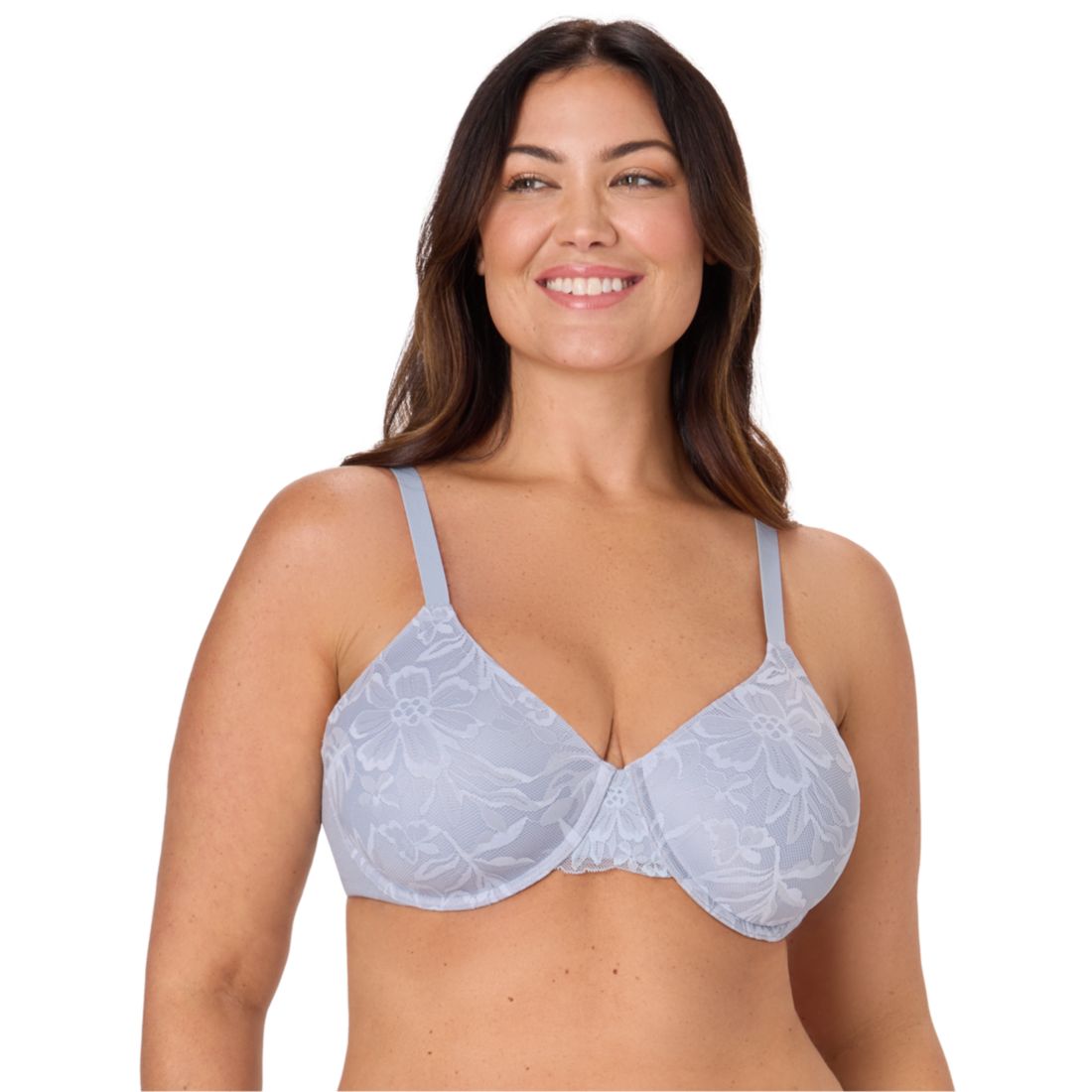 Bali Plus Size Breathe Medium Underwire Full Coverage T-Shirt Bra