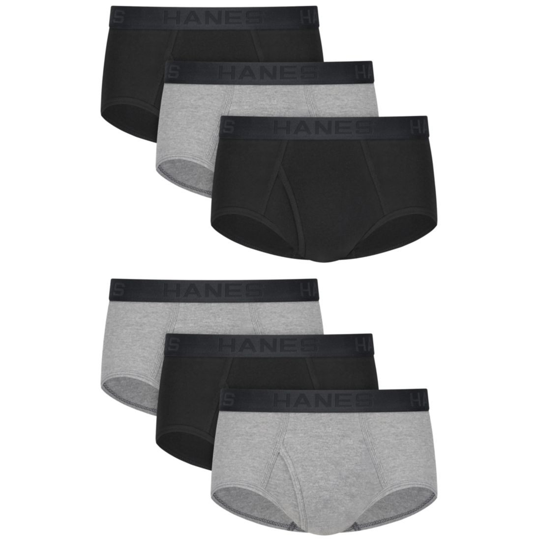 Hanes Men's Ultimate Dyed Briefs, 6-Pack