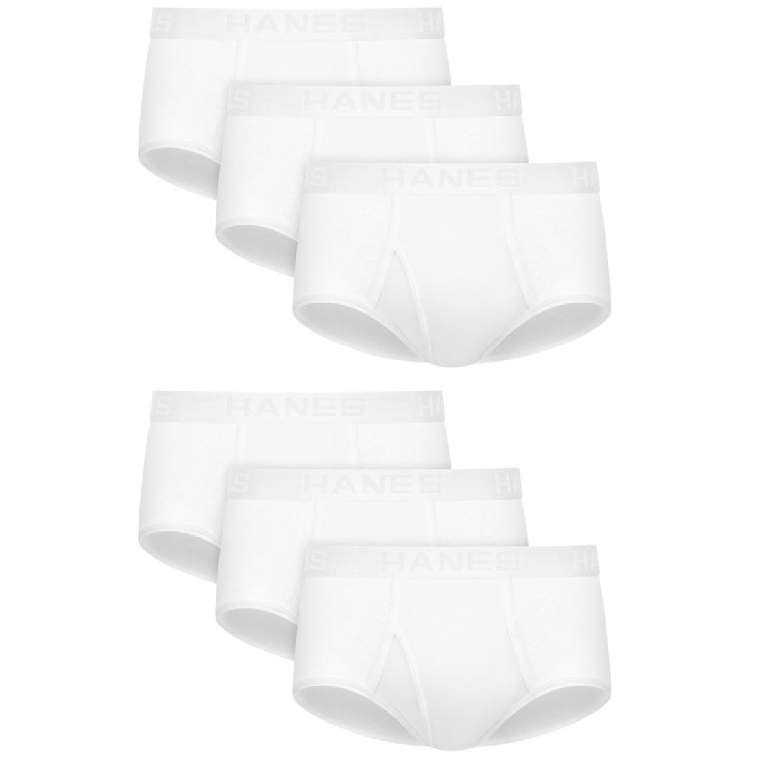 Hanes Men's Ultimate Cotton Briefs, 6-Pack