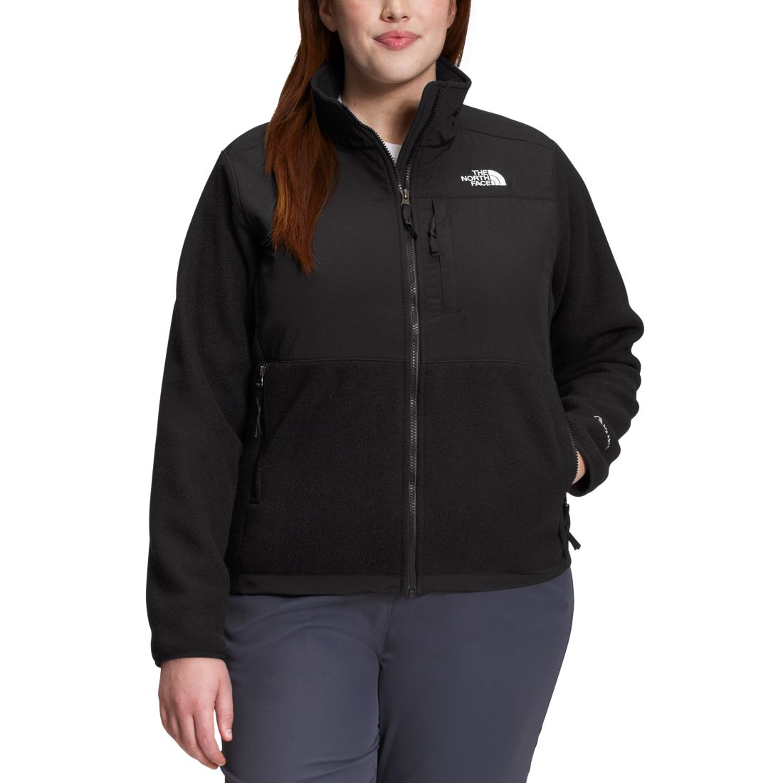 The North Face Plus Size Denali Zip-Front Long-Sleeve Jacket