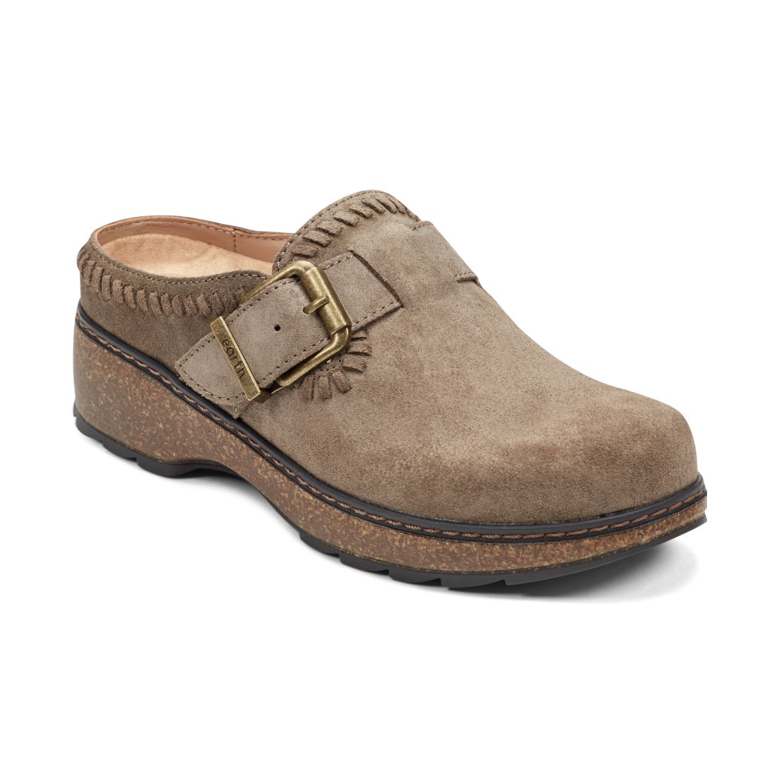 Earth Women's Kay Stitched Round Toe Clogs