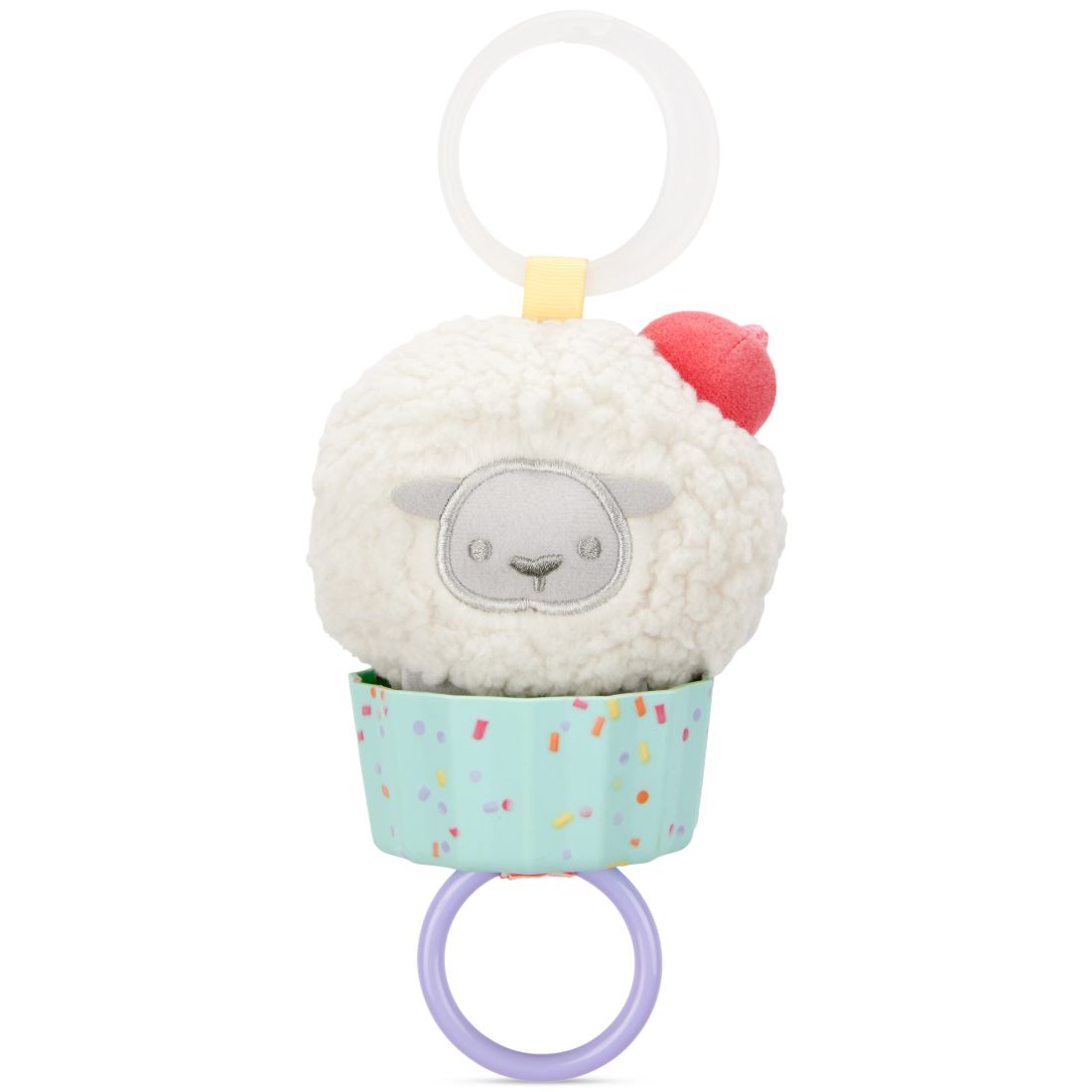Skip Hop Sheep Cupcake Stroller Toy