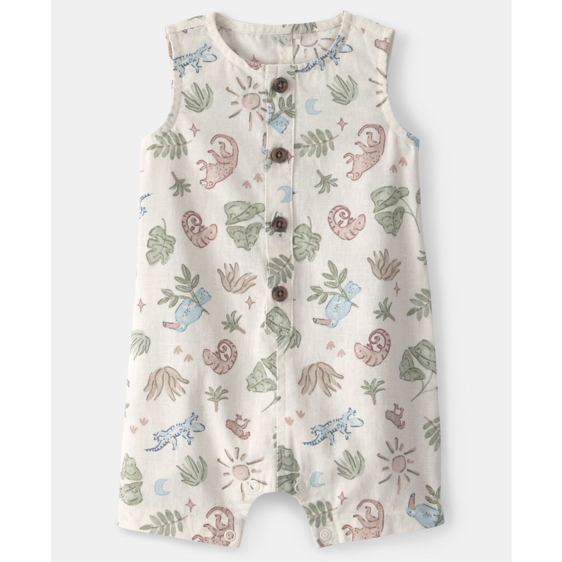 Carter's Baby Boys' Desert Sleeveless Romper