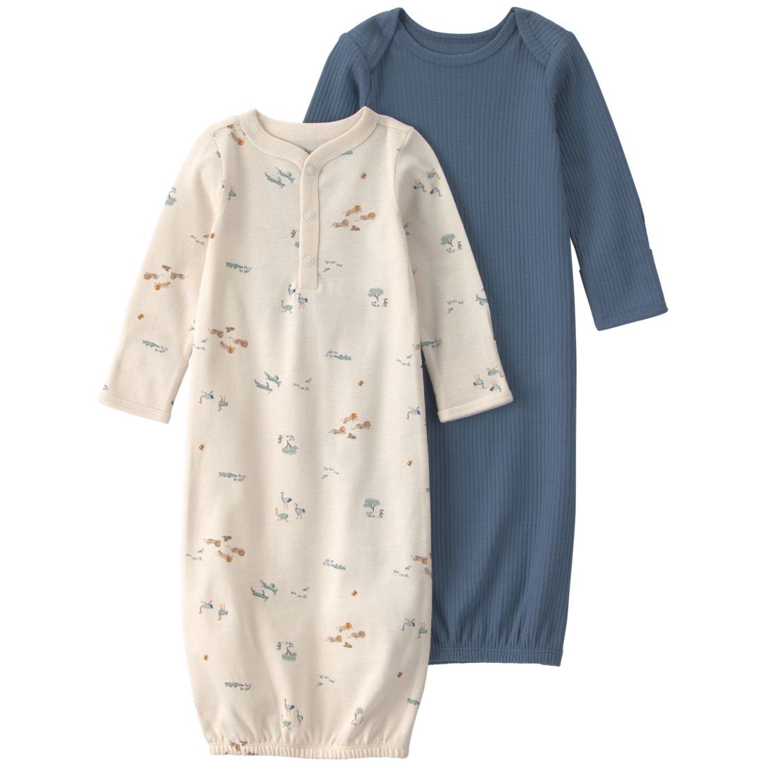 Carter's Baby Boys' Safari Sleeper Gowns, 2-Pack