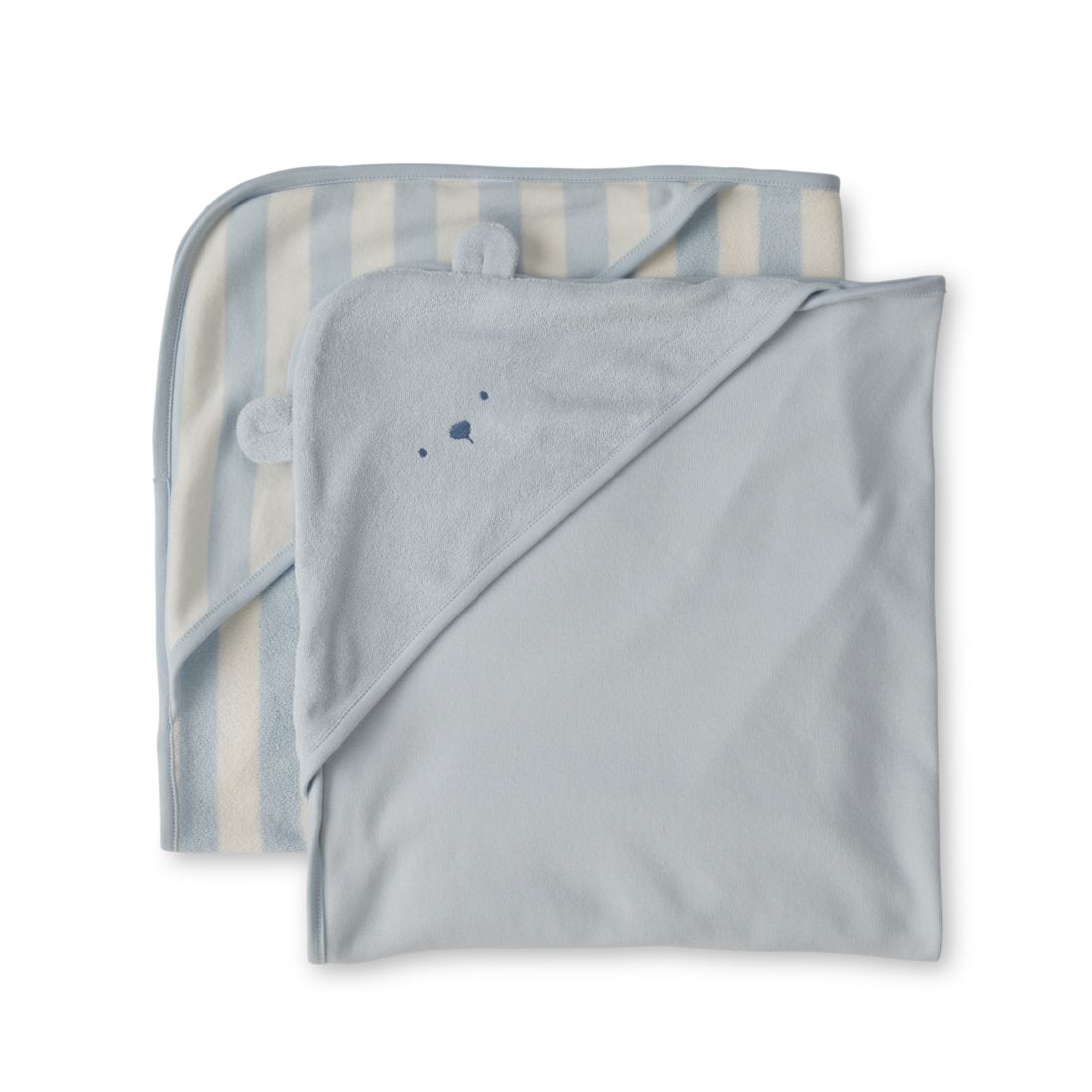 Carter's Baby Boys' Bear Terry Towels, 2-Pack
