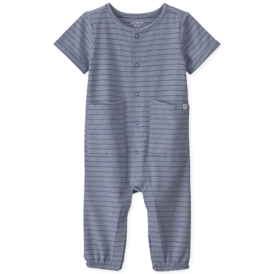 Carter's Baby Boys' Short-Sleeve Jumpsuit