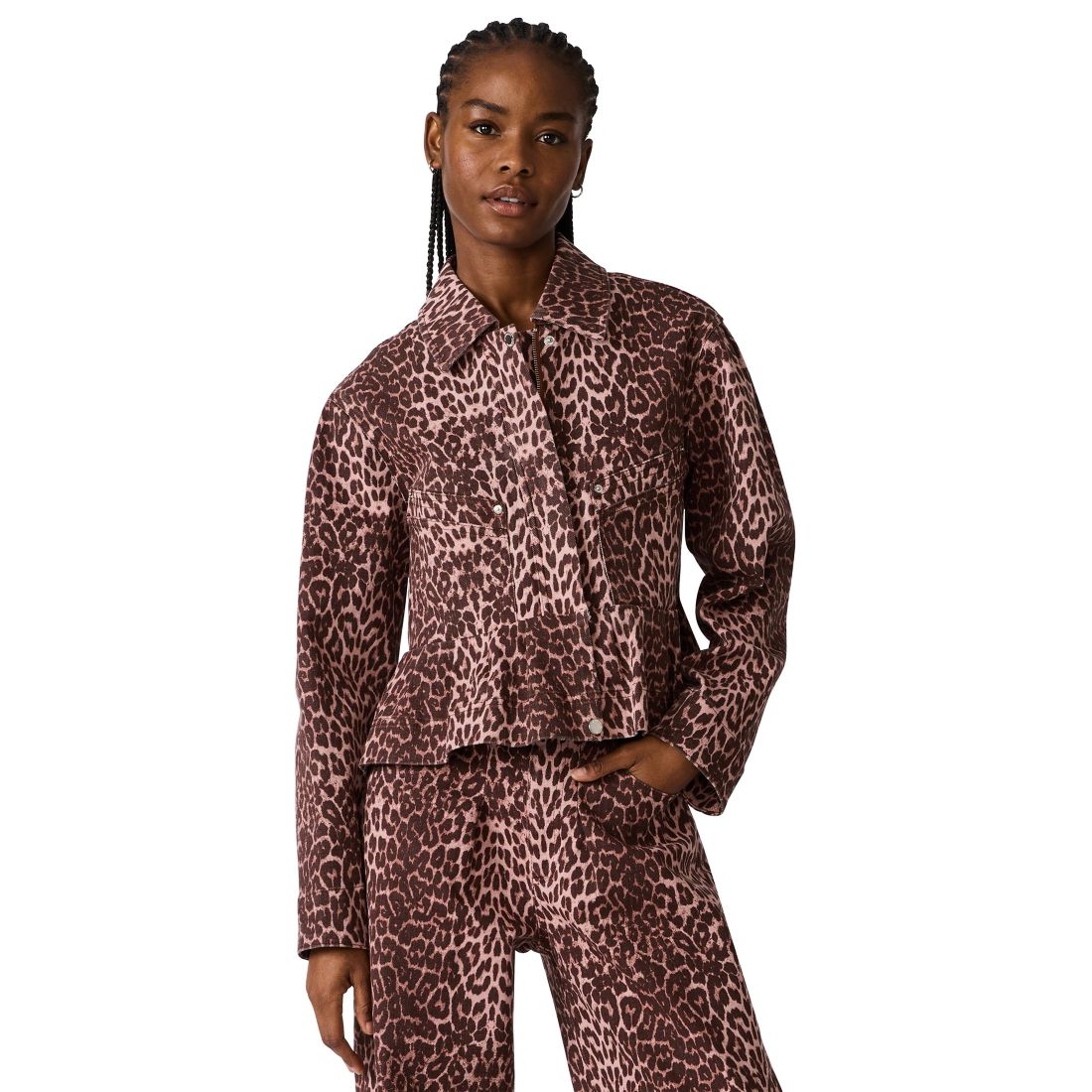 Steve Madden Women's Sloan Collared Jacket