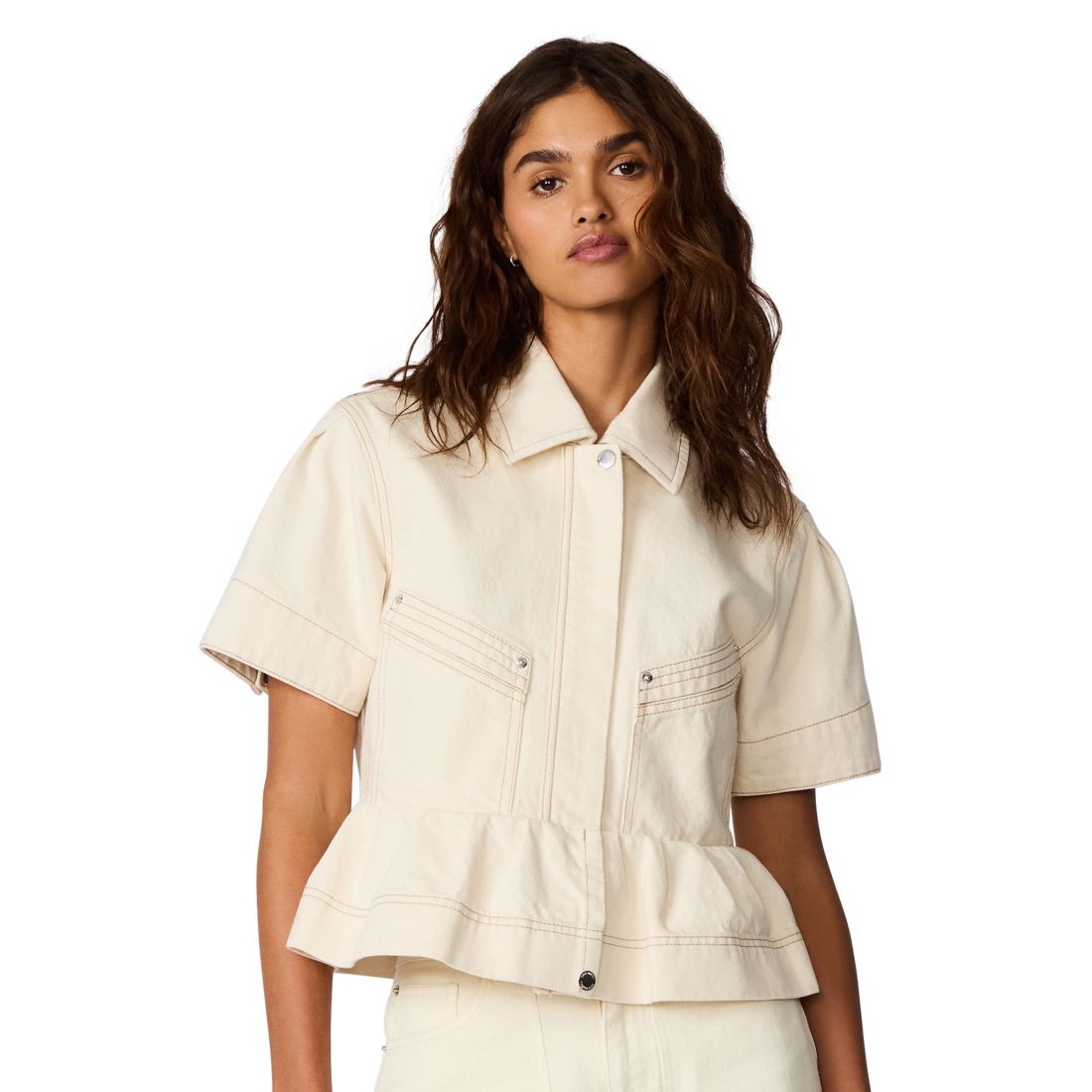 Steve Madden Women's Haezel Collared Jacket