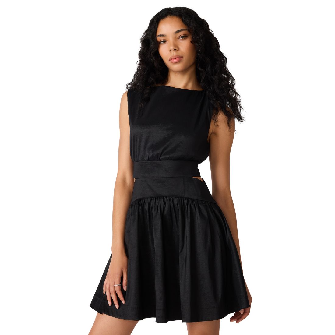 Steve Madden Juniors' Square Neck Mini Dress