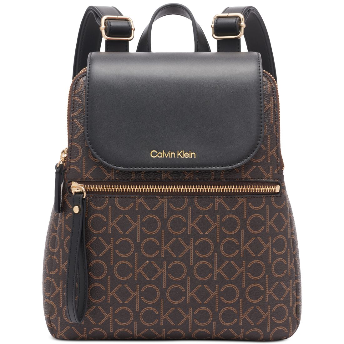 Calvin Klein Garnet Signature Triple Compartment Backpack