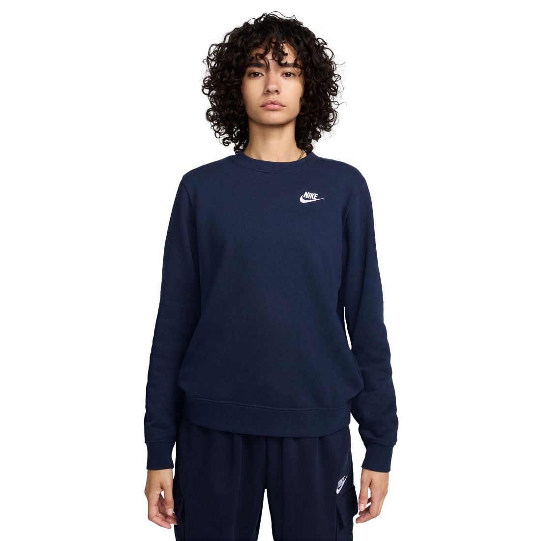 Macy s Nike Women s Sportswear Club Fleece Crewneck Sweatshirt available now at Briarwood Mall