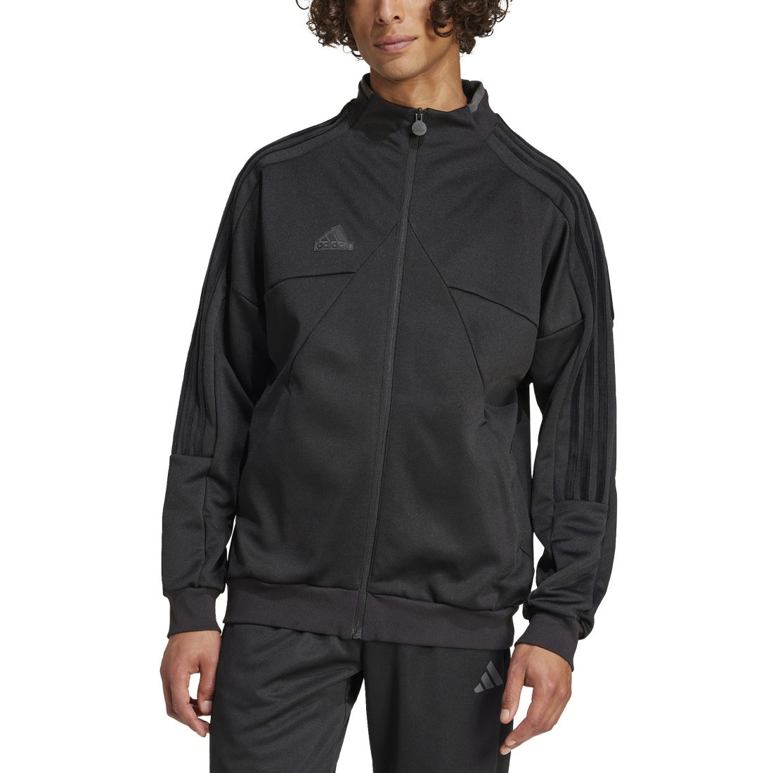 Macy s adidas Men s House of Tiro Loose Fit Full Zip Track Jacket available now at Quaker Bridge Mall