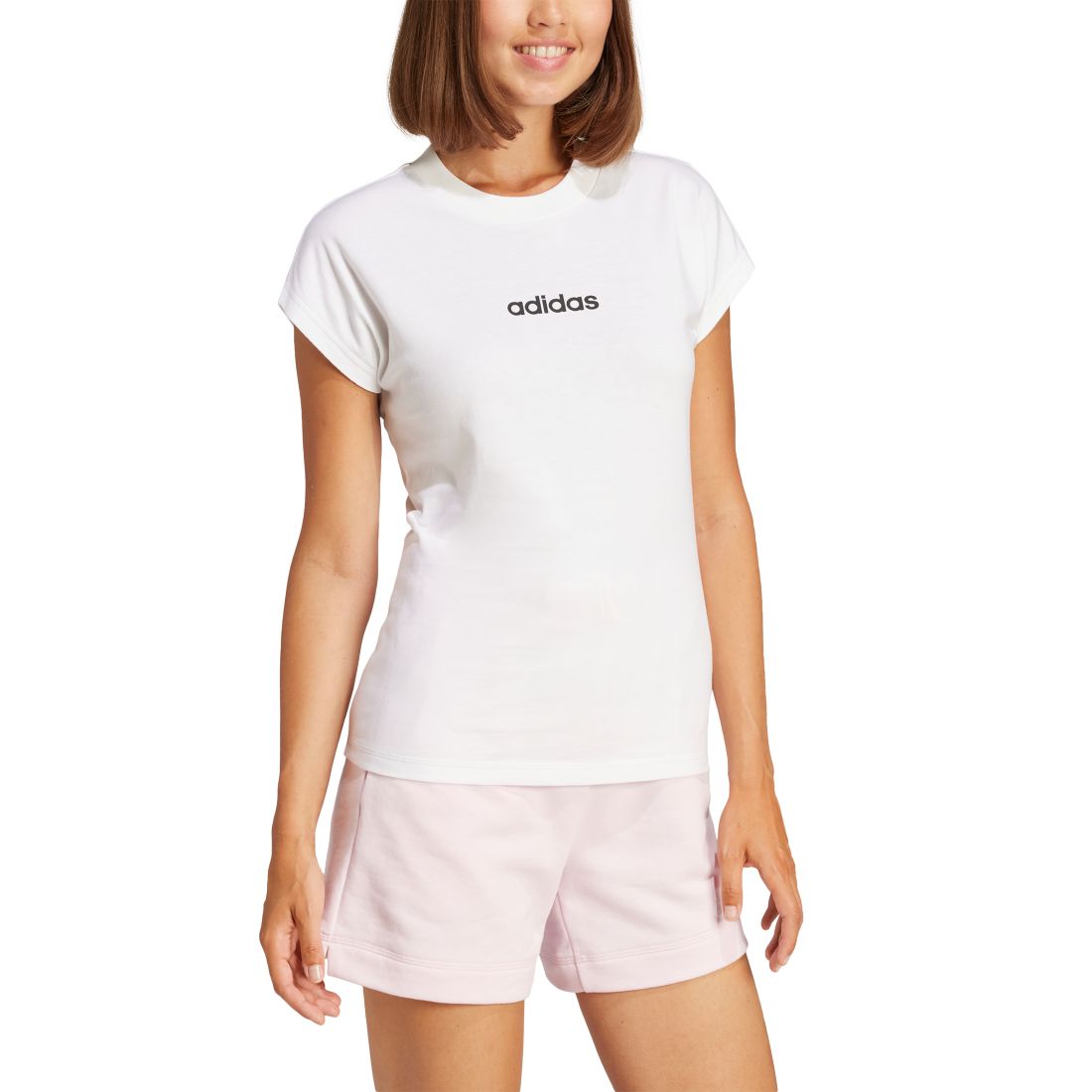 adidas Women's Essentials Linear Cotton T-Shirt