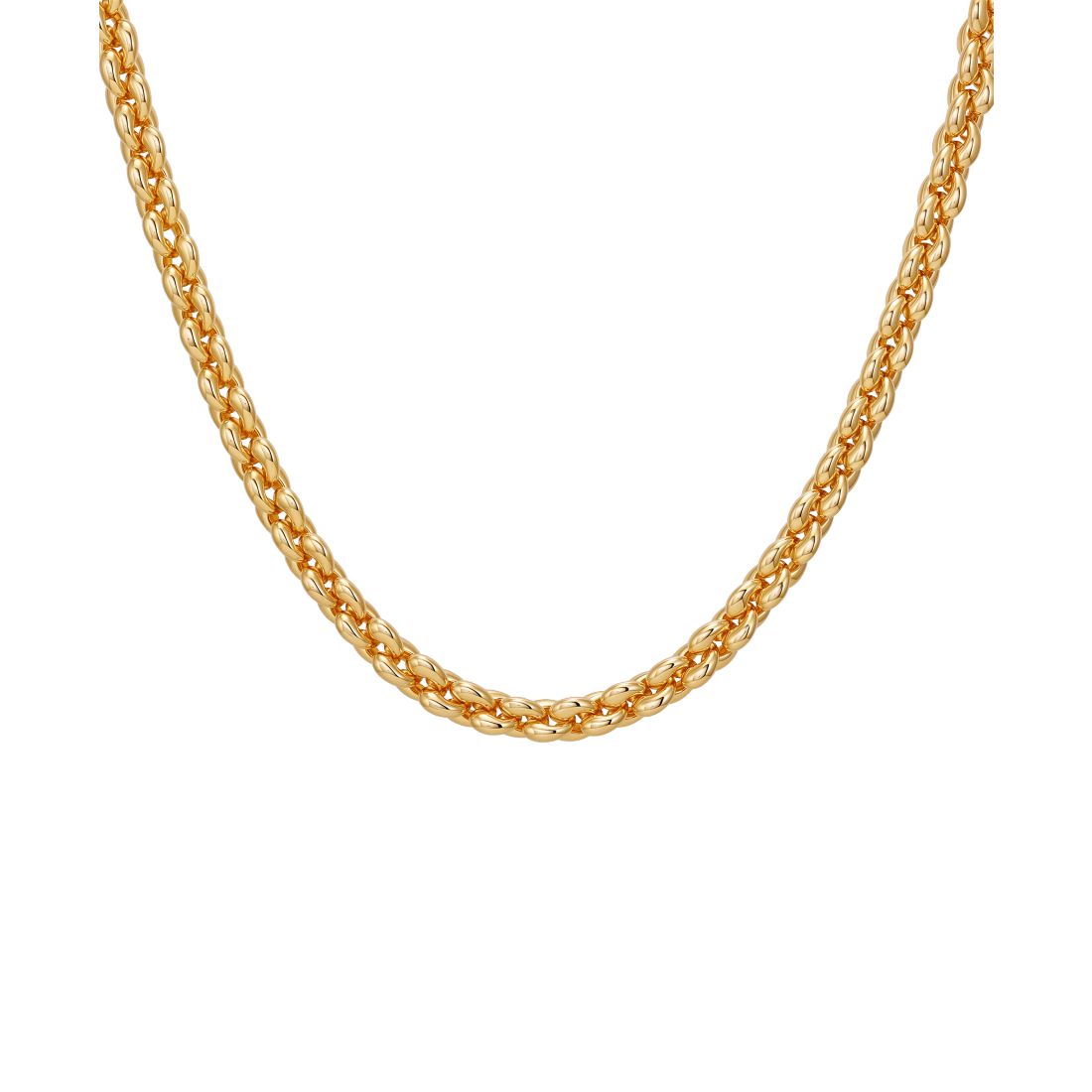 Guess Gold-Tone Short Chain Necklace