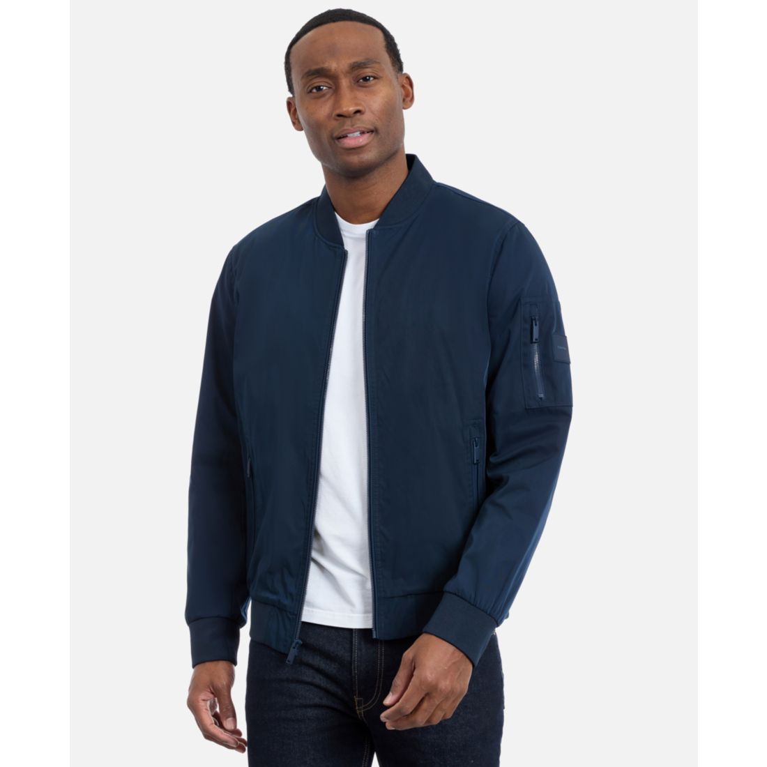 Calvin Klein Men's Memory Flight Bomber Jacket