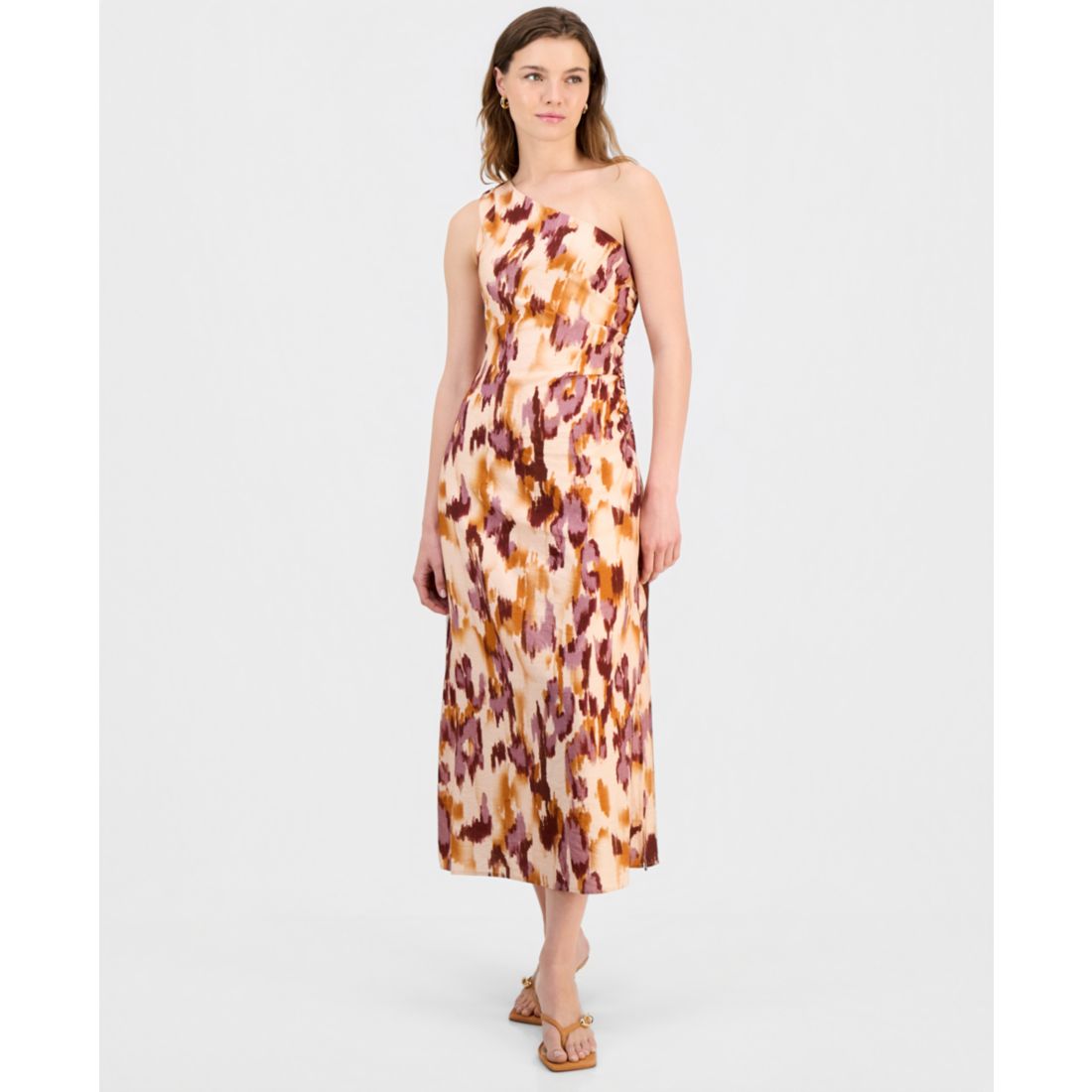 Sam Edelman Women's Painted Dusk Draped Maxi Dress