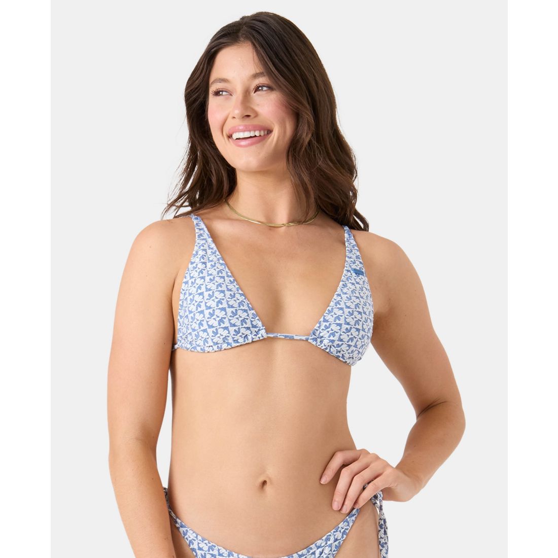 Roxy Women's Hazy Dazy Built Up Triangle Bra Top