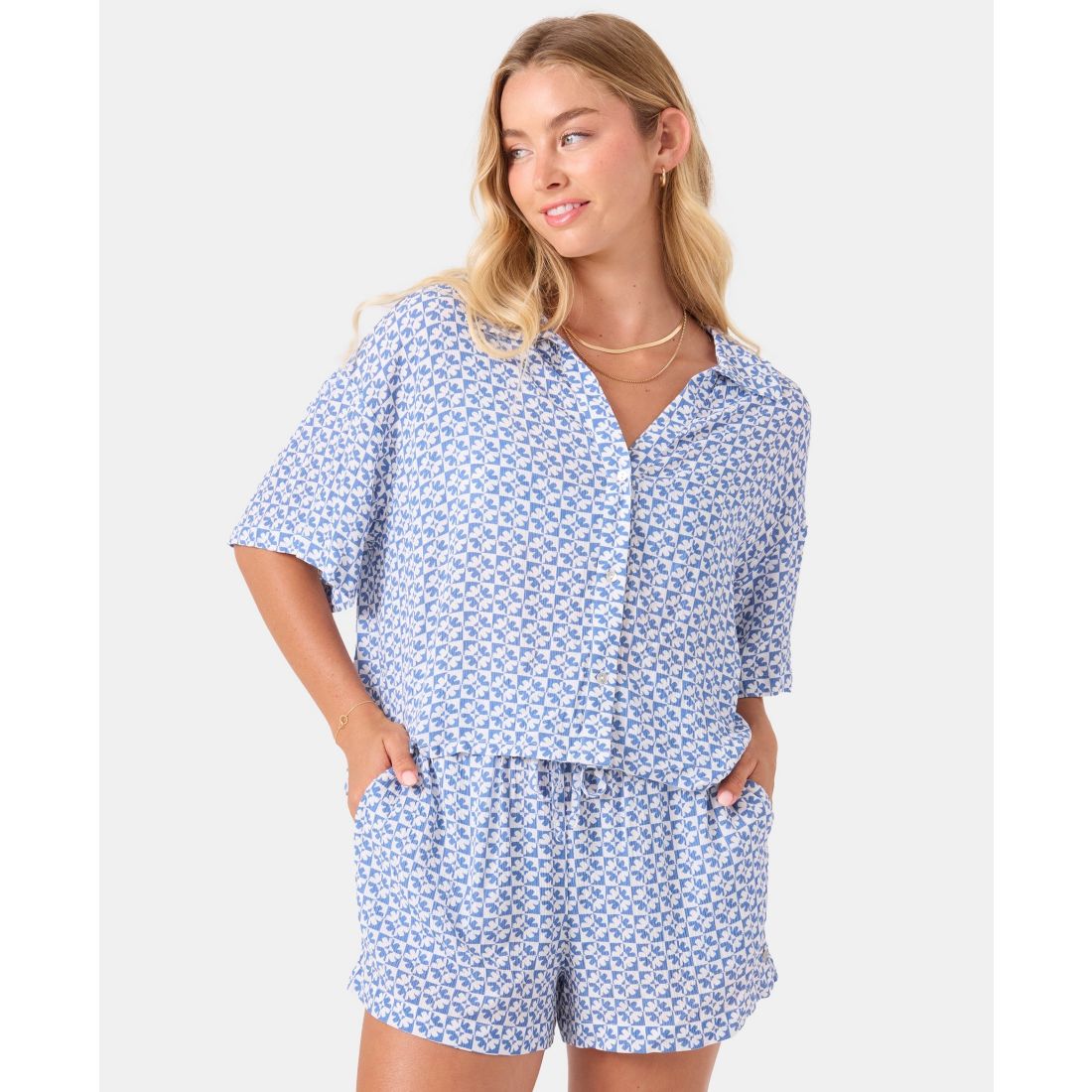 Roxy Juniors' Hazy Dazy Stoke Swimsuit Shorts